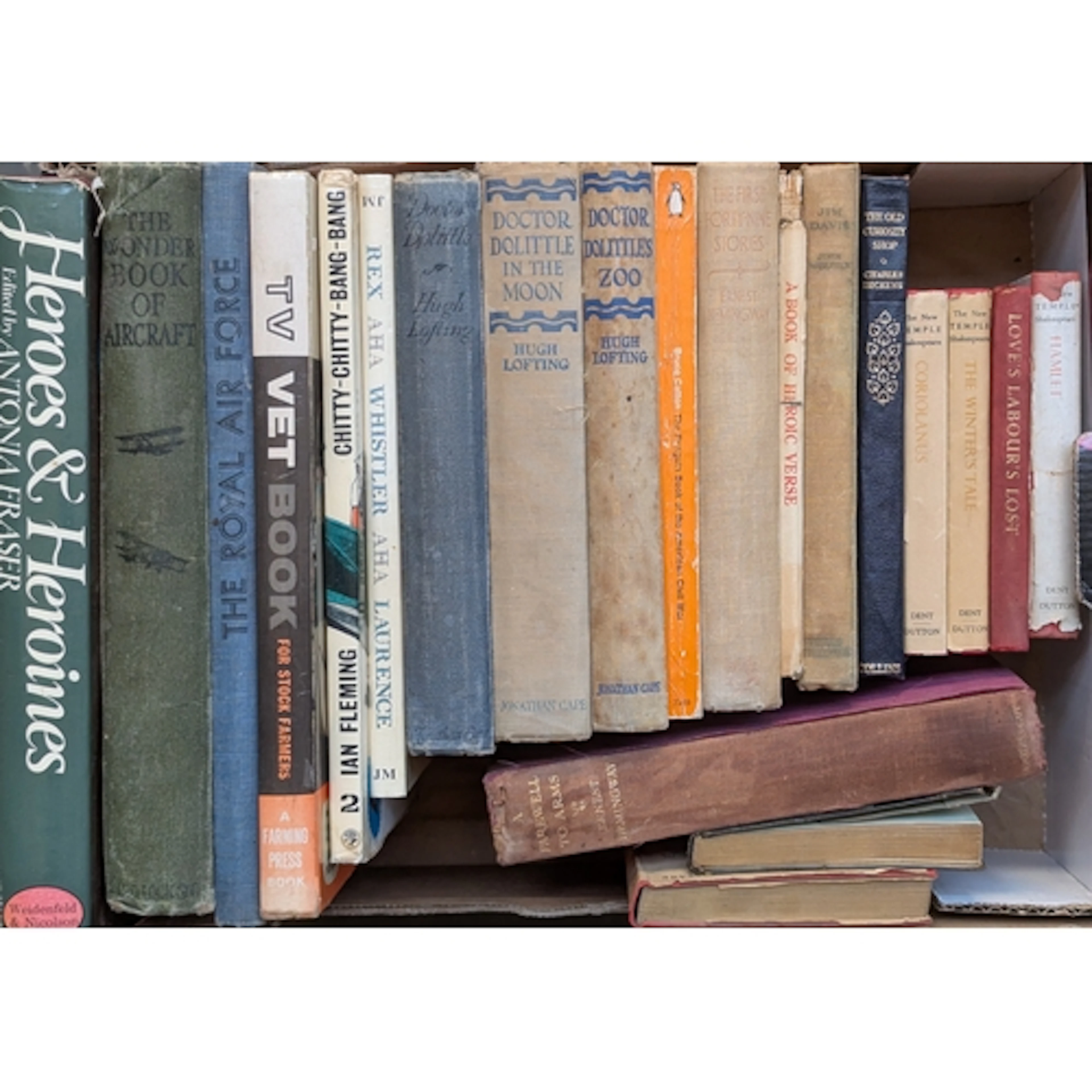 BOOKS, CHILDREN'S and others. Vintage, to inc. 'Chitty Chitt...