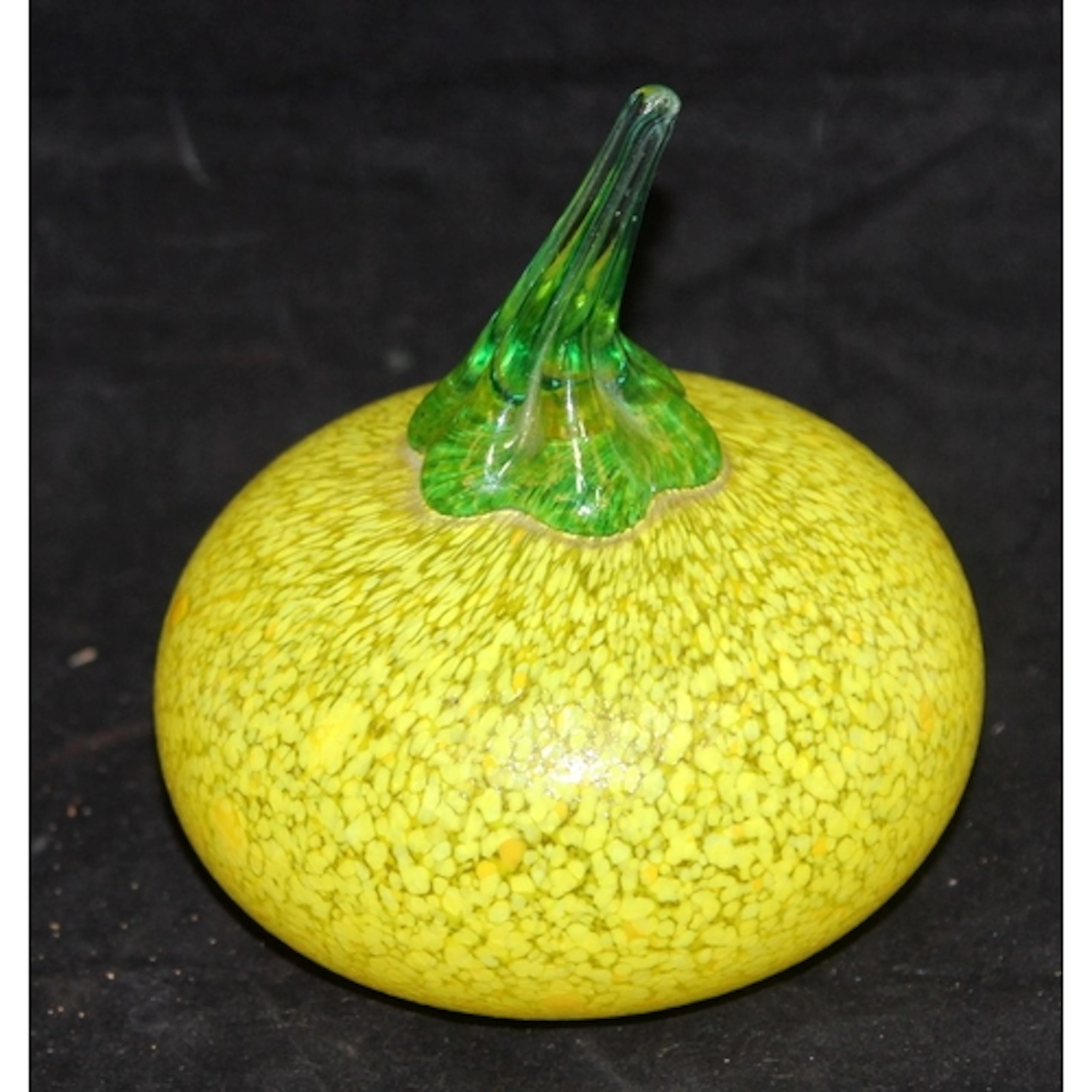 Kosta Boda Swedish art glass Frutteria Yellow Melon designed...