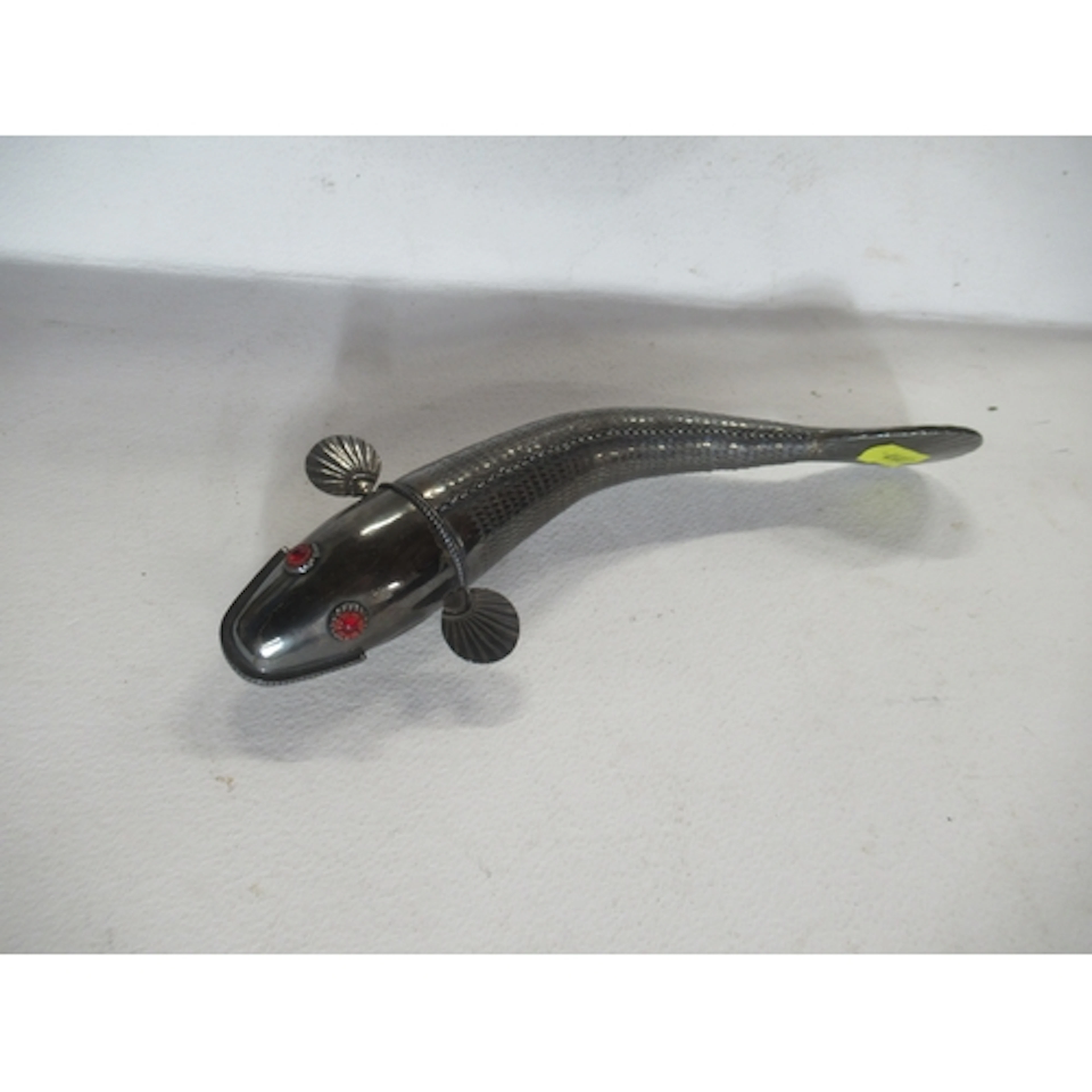 A Chinese articulated model of a fish, length 9.5ins