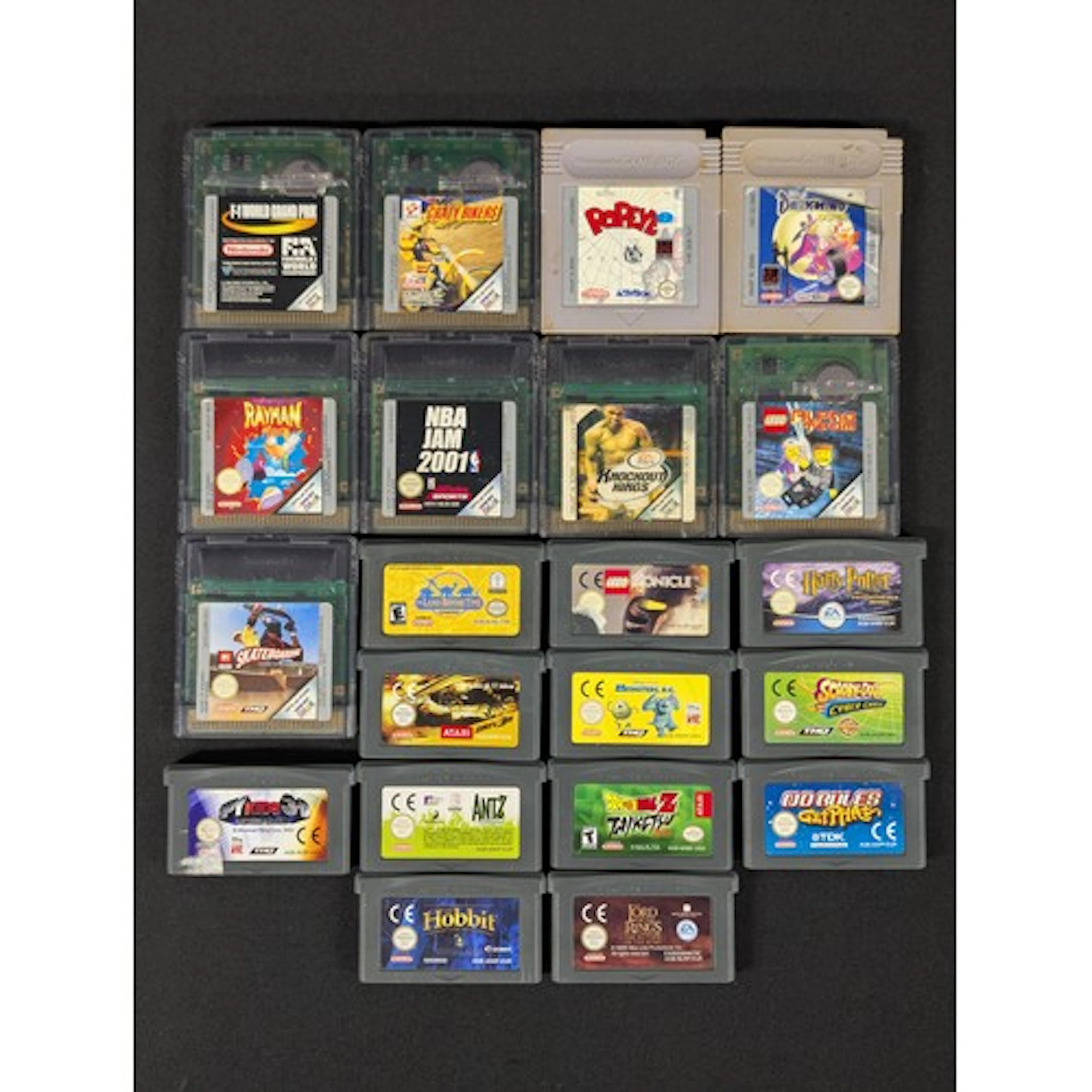 Gaming - Nintendo Game Boy Colour and Game Boy Advanced game...