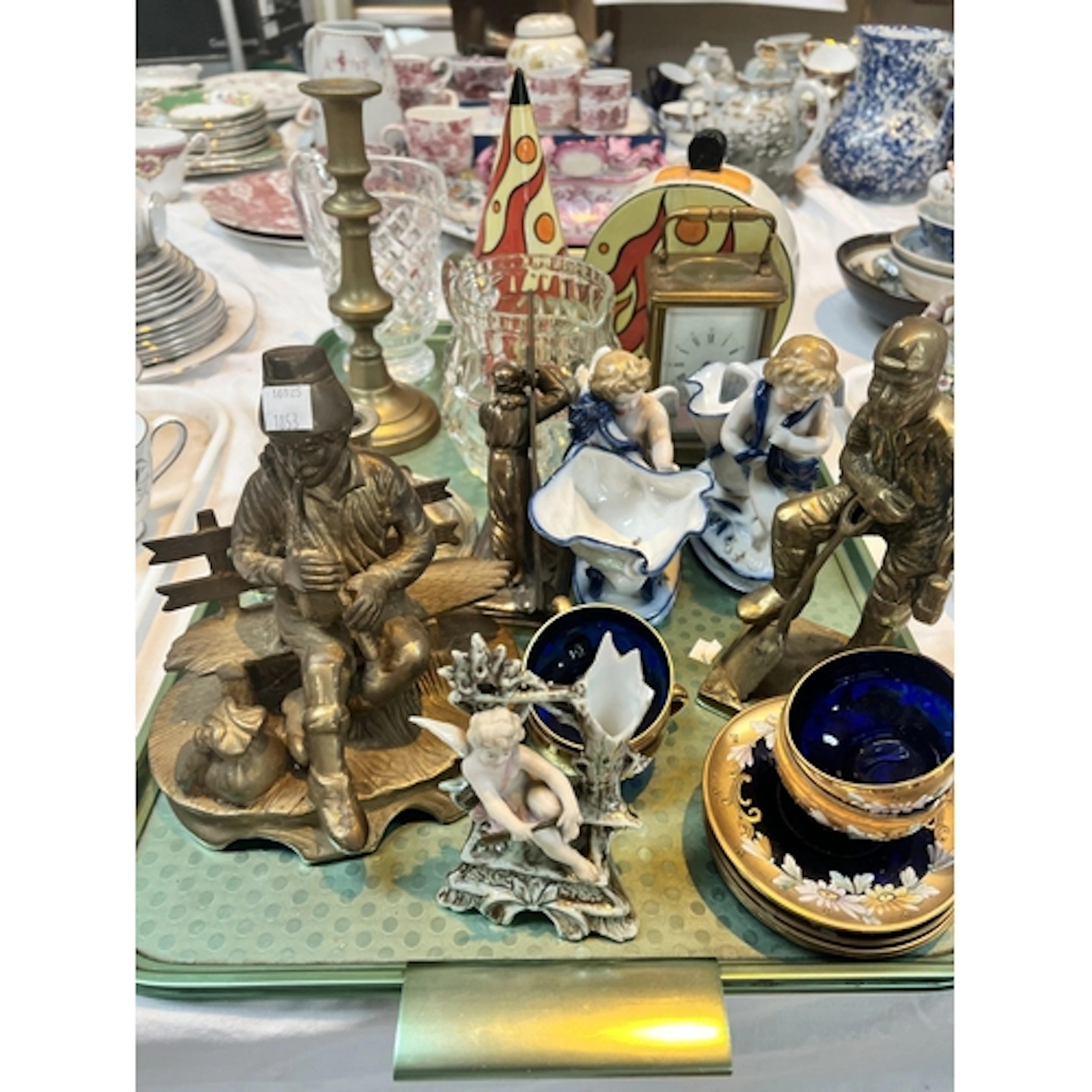 Two items of Lorna Bailey ceramics, large sifter and another...