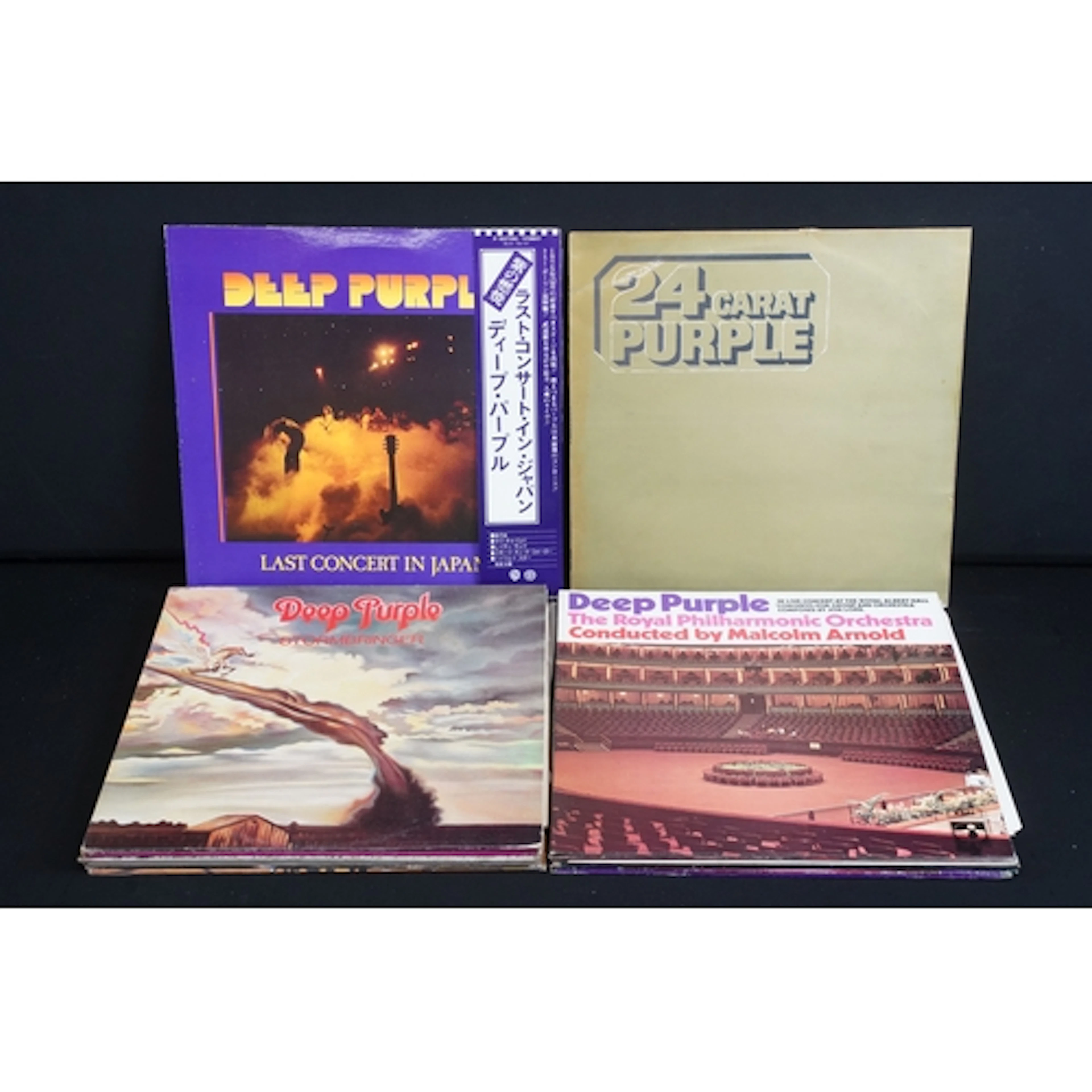 Vinyl - 12 Deep Purple LPs spanning their career including L...