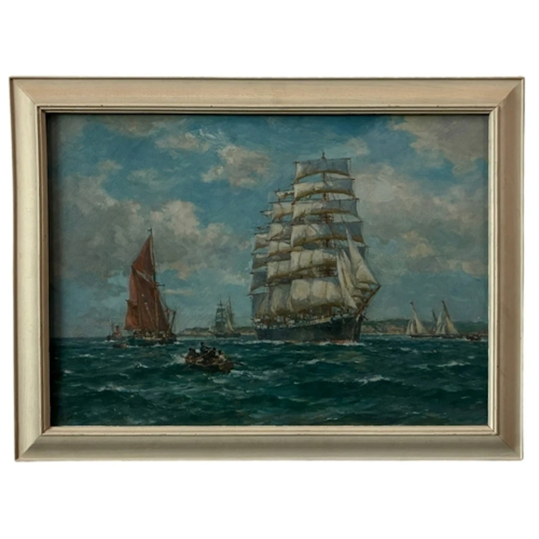 Bernard Finegan Gribble (1873-1962) - 'The John Evens', oil ...