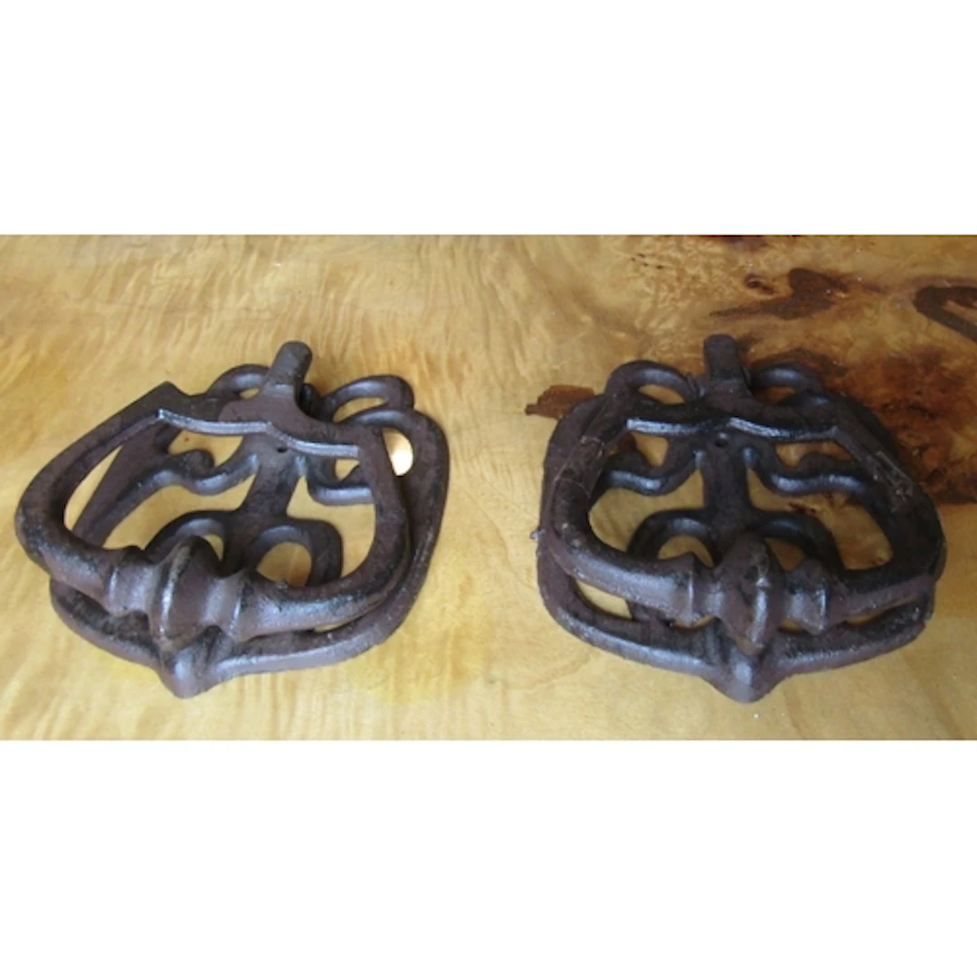 Pair of Cast Metal Door Knockers