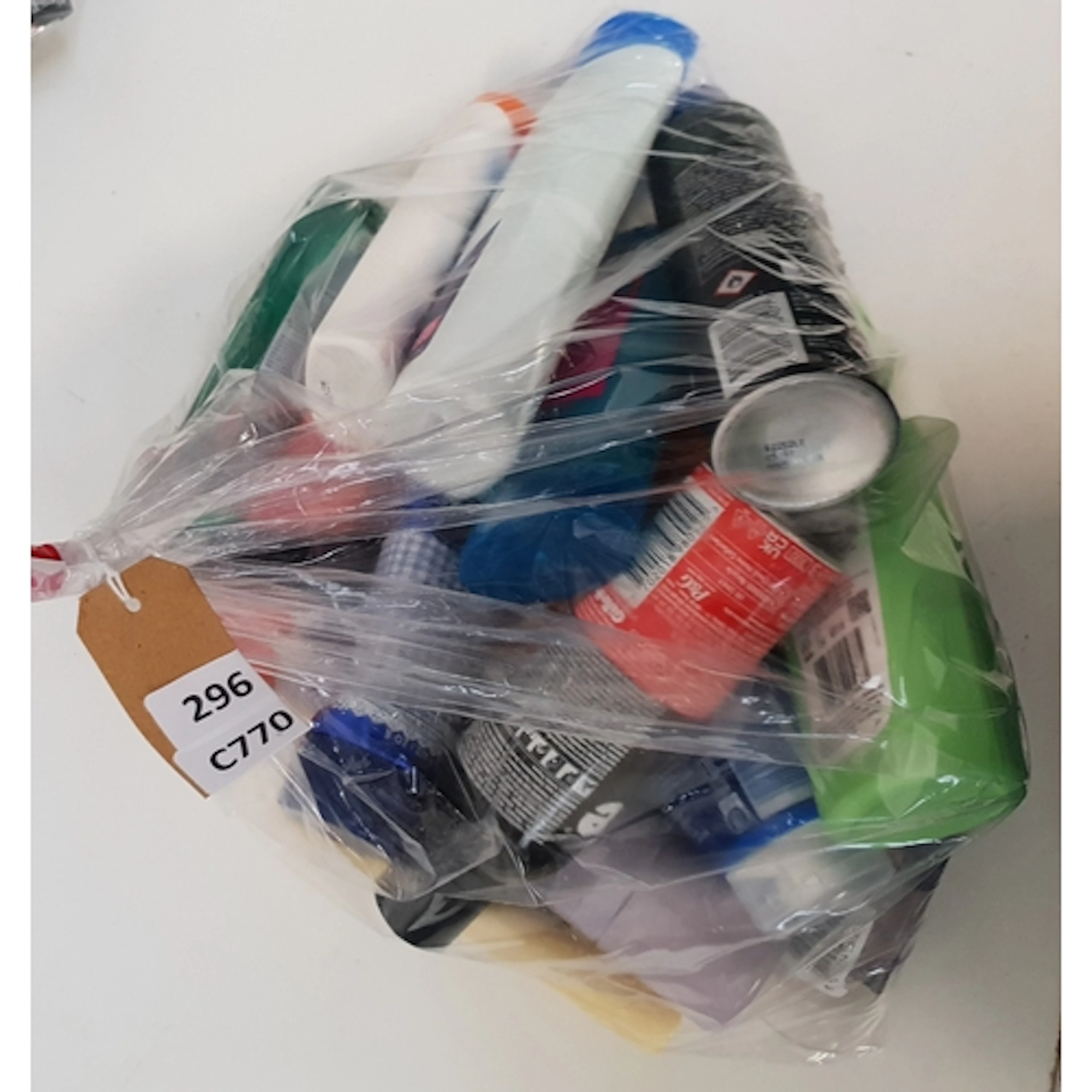ONE BAG OF USED COSMETICS Including Vaseline, Byoma, Nivea,...