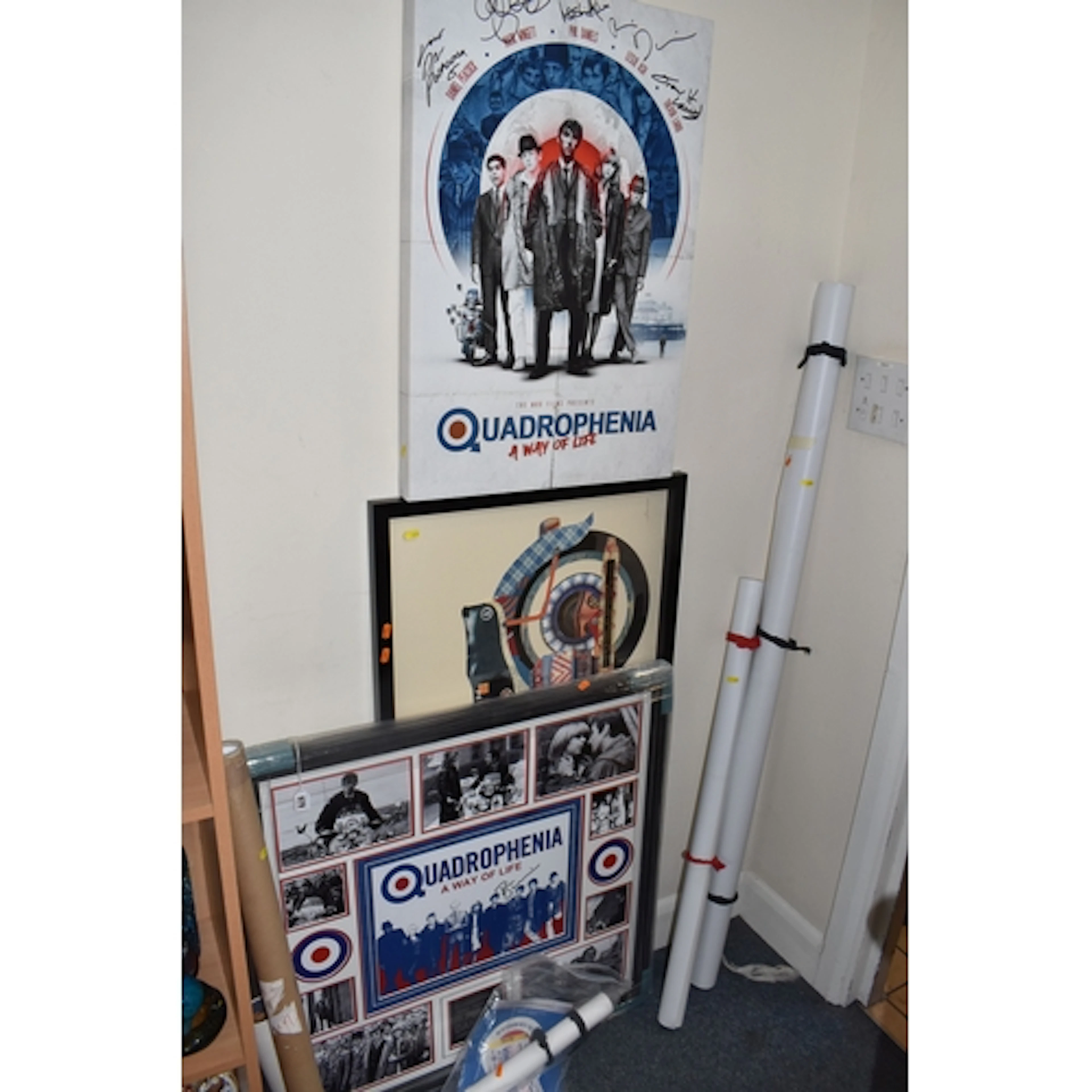 A GROUP OF POSTERS AND PRINTS RELATING TO THE FILM 'QUADROPH...