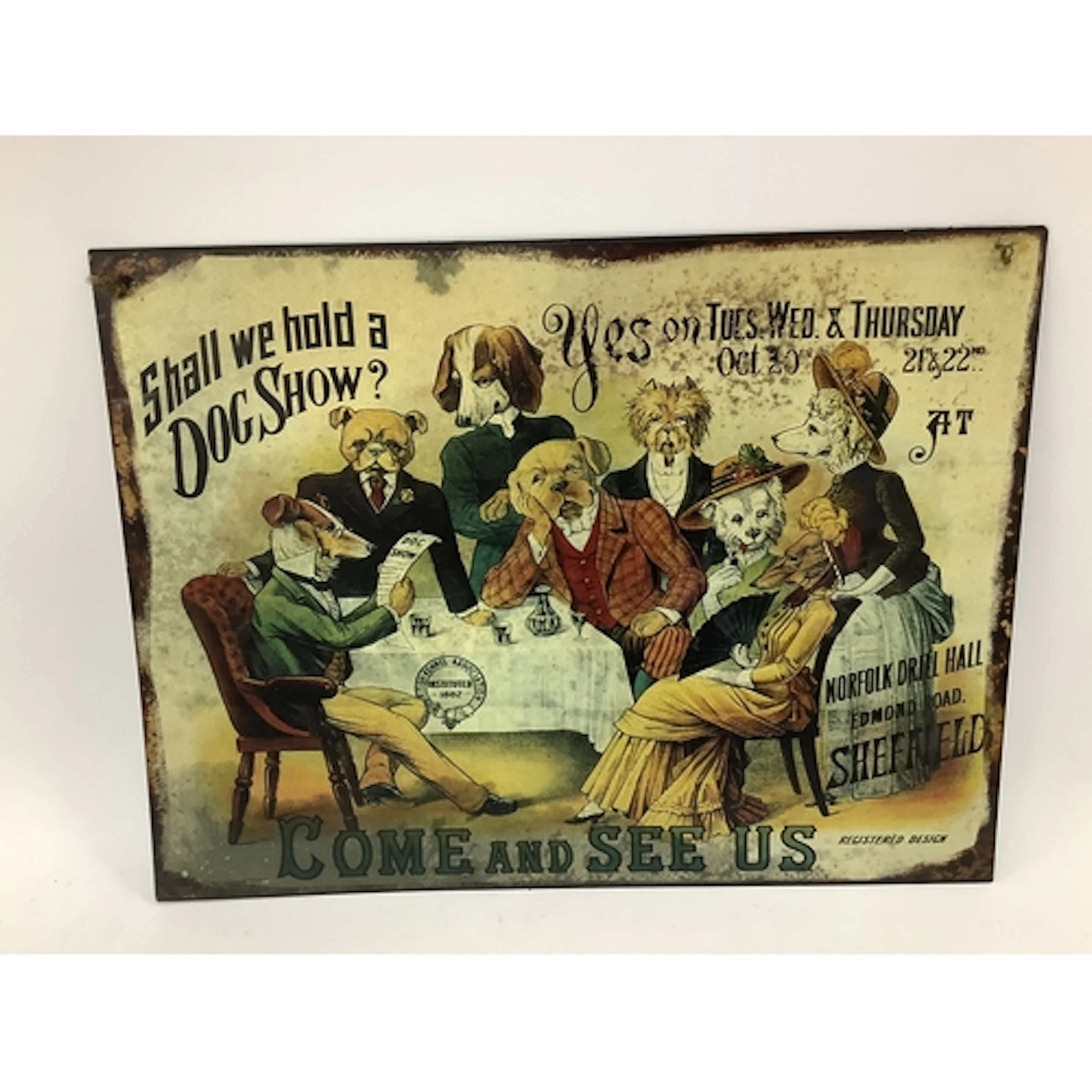 Sheffield Advertising Interest - A Vintage Tin Sign for a Do...