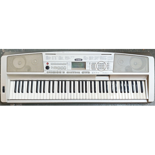 A Yamaha electric keyboard