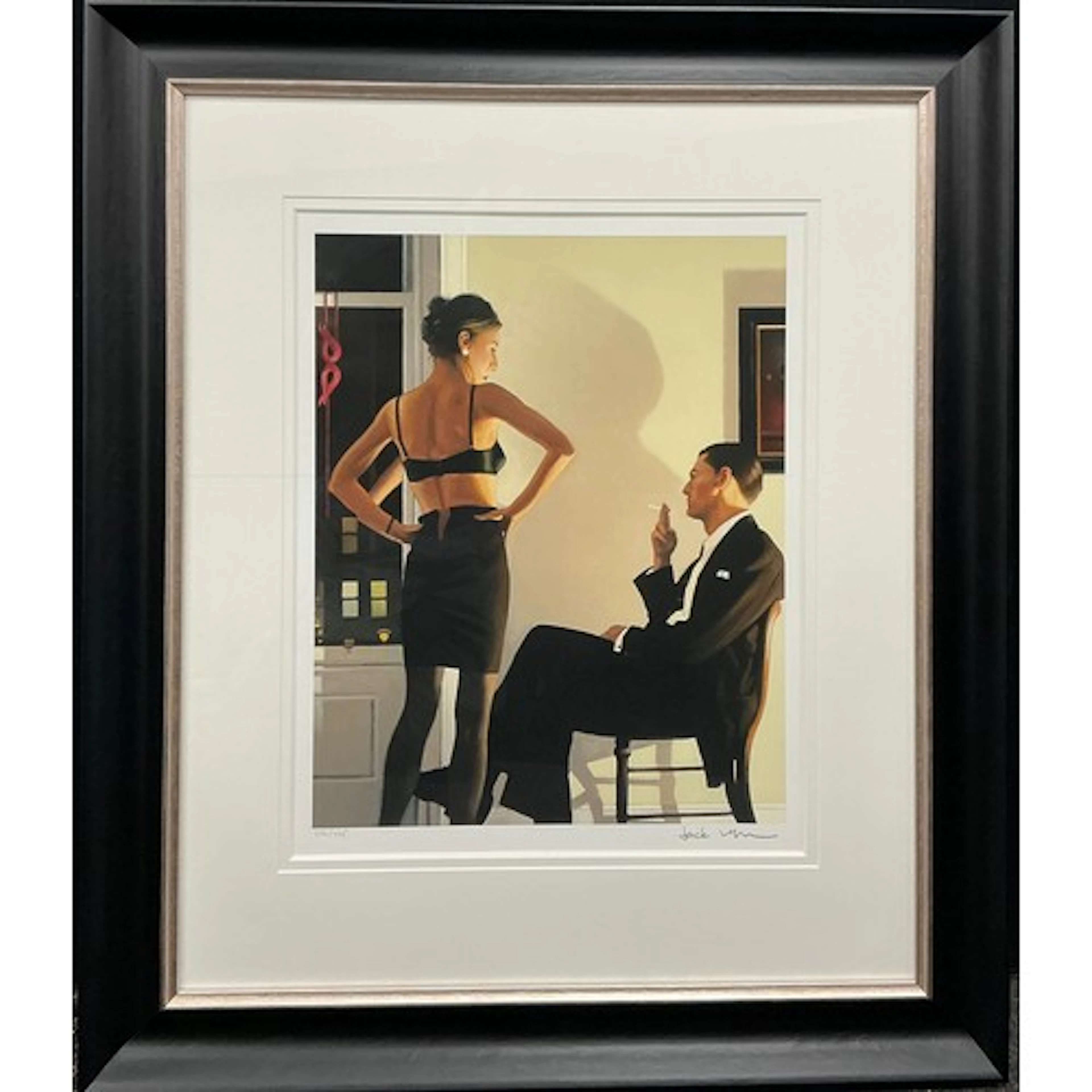 Jack Vettriano (1951-2025) Night in the City signed limite...