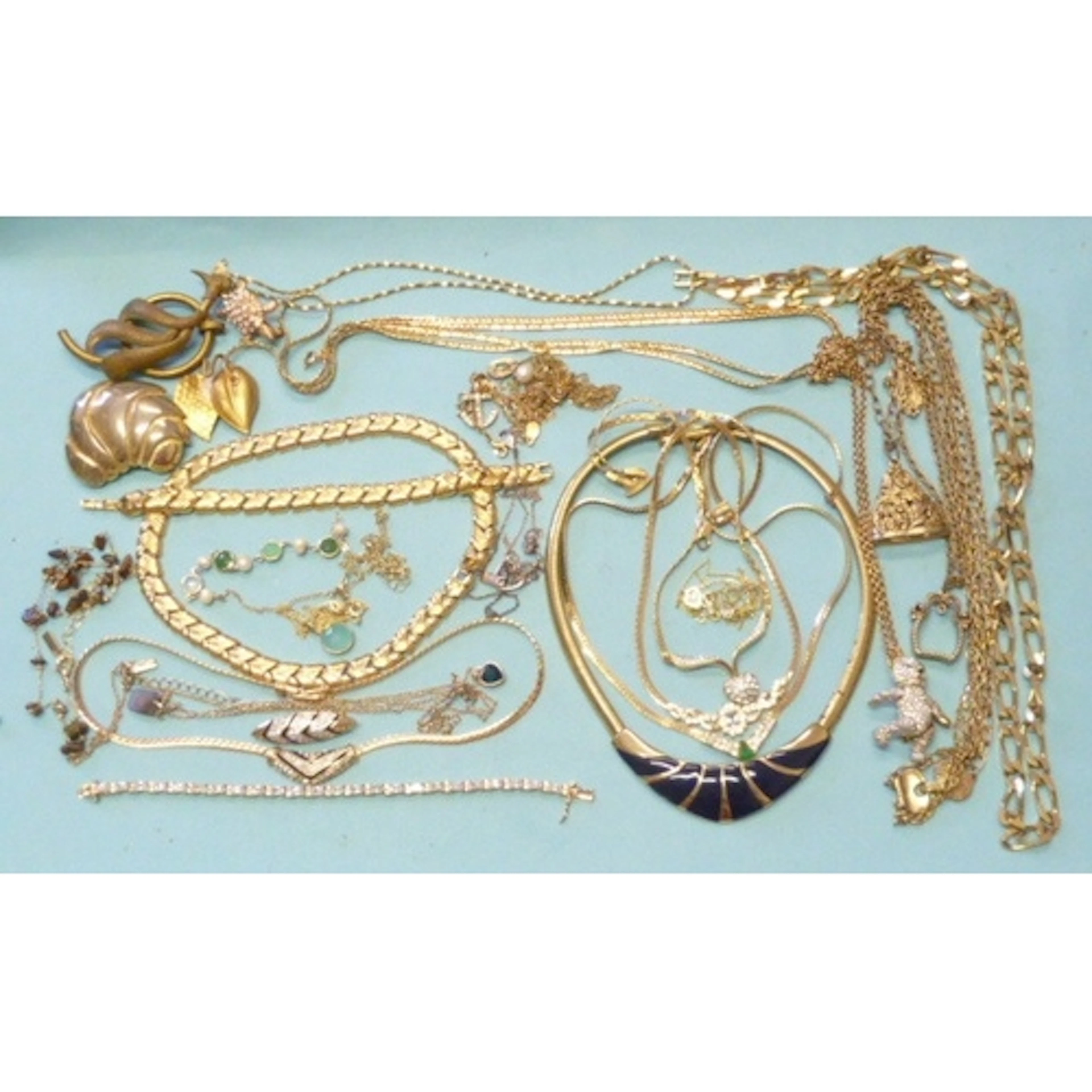 A quantity of costume jewellery, including some by Monet, Ch...