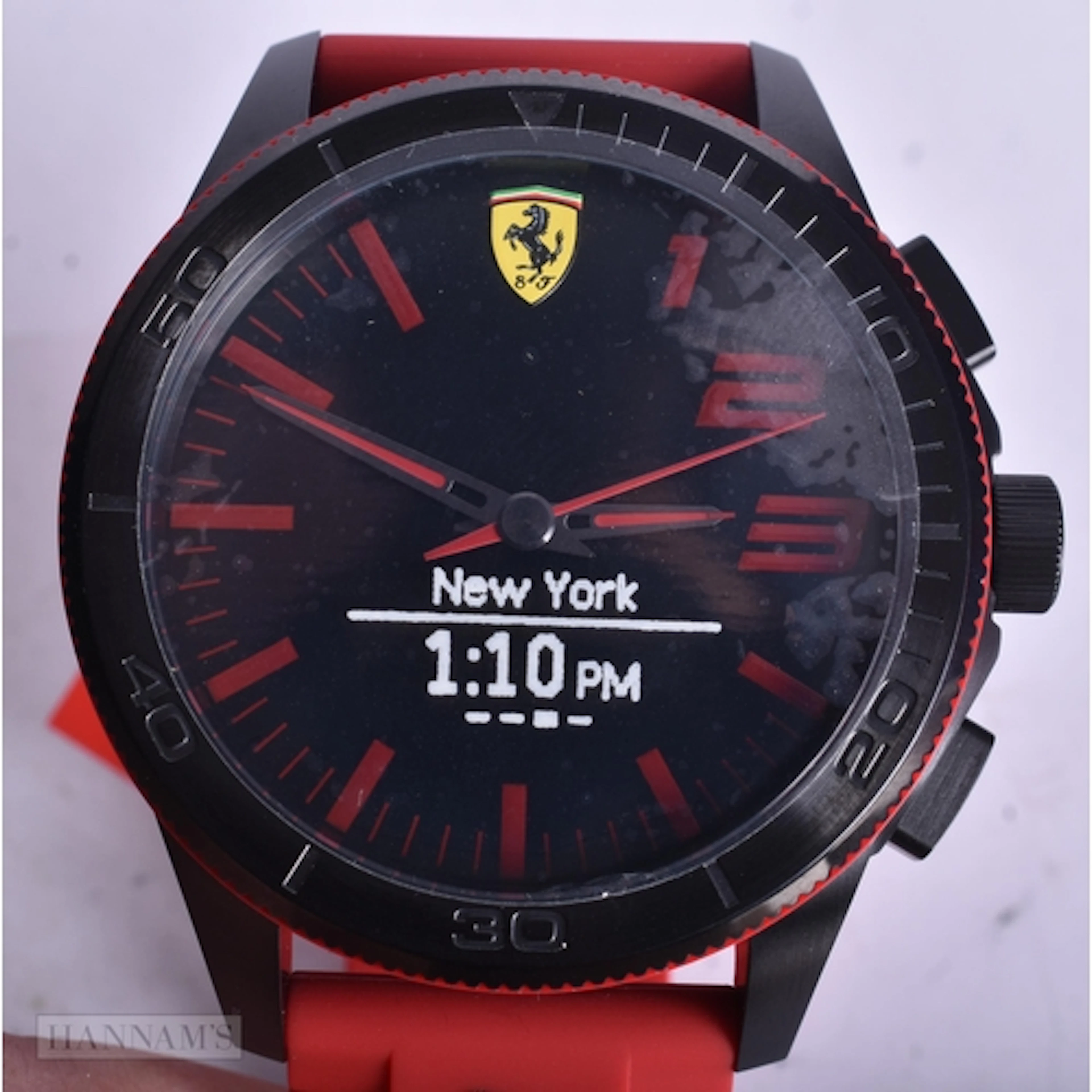 A Boxed Men's Scuderia Ferrari Smart Watch (Smart Watch 083...