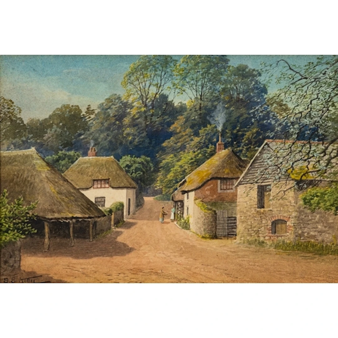 Samuel Edward Kelly (British, 1862-1935) - Cockington, near...