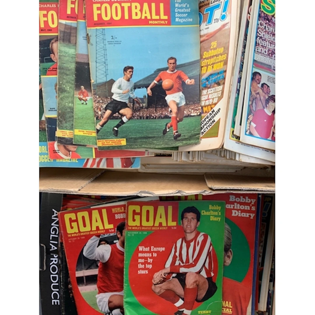 Football Magazine Collection: Charles Buchans x 45, Goal x 1...