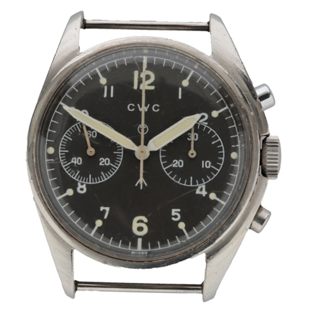 A gentleman's 1978 stainless steel CWC British Air Force iss...
