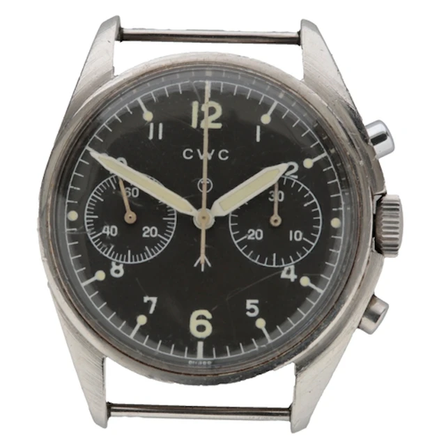 A gentleman's 1978 stainless steel CWC British Air Force iss...