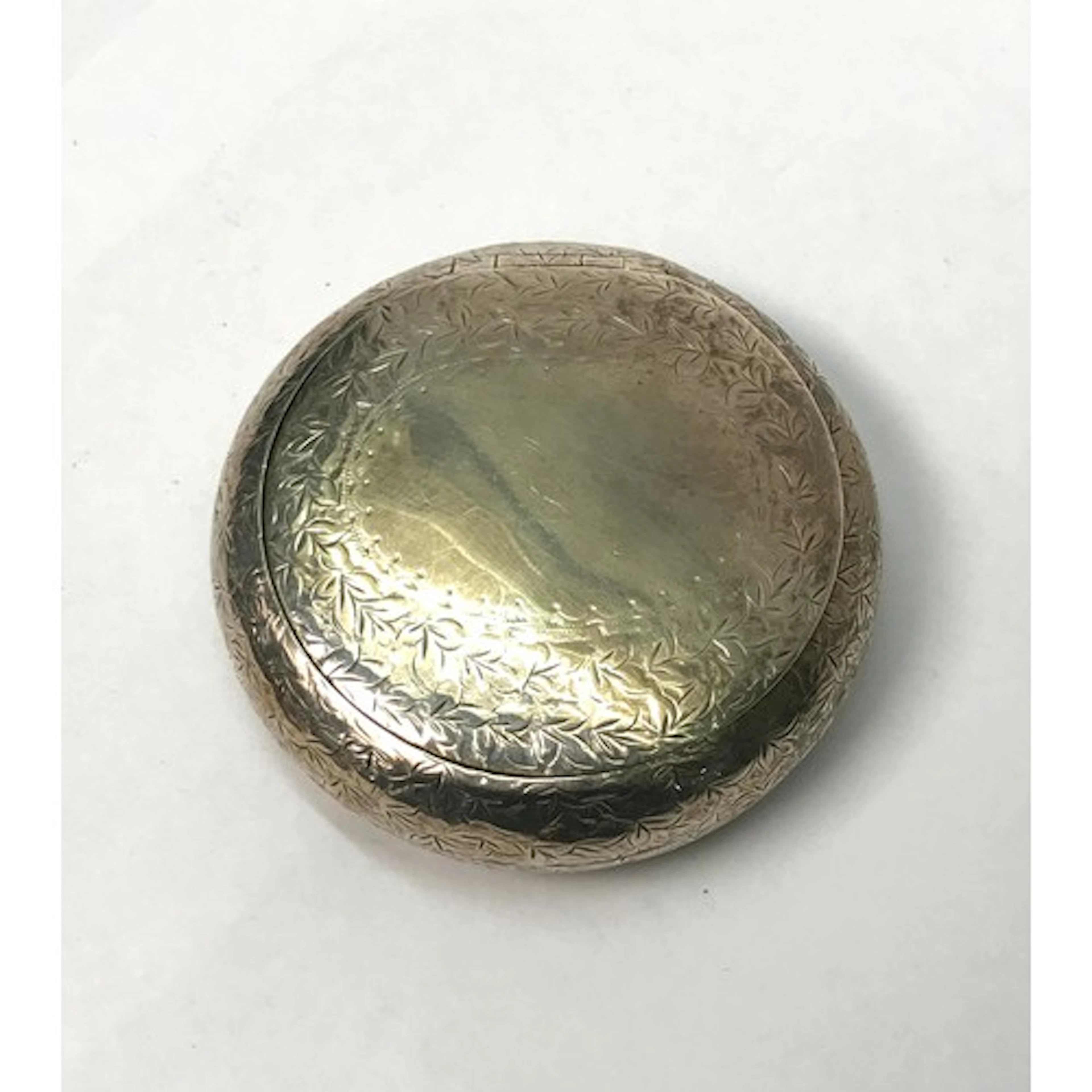 A silver snuff / tobacco box of squeeze opening design, Thom...