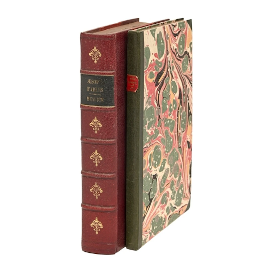 Bewick (Thomas, illustrator), The Fables of Æsop, and others...