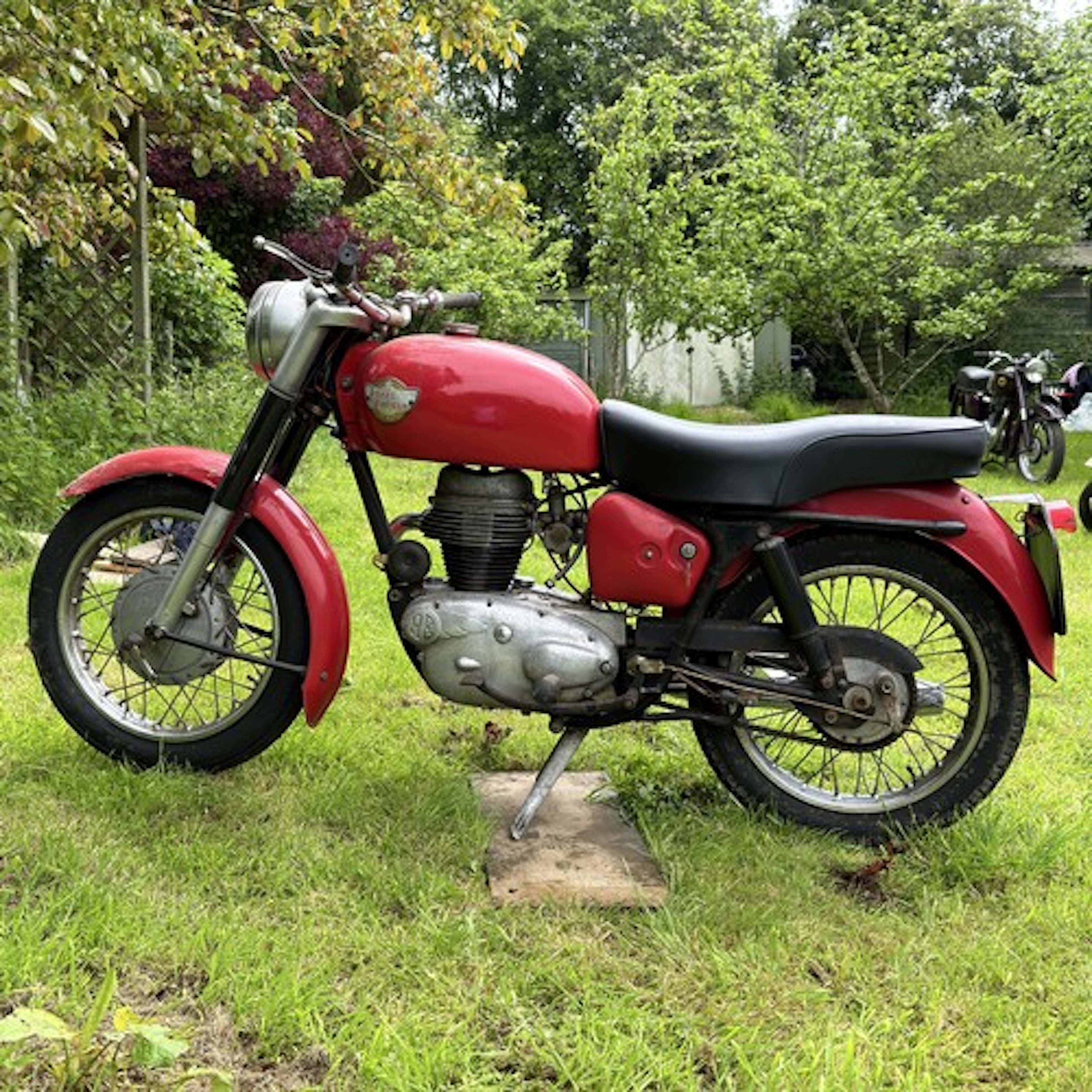 1963 Royal Enfield Crusader 250cc, black and red, registrati...