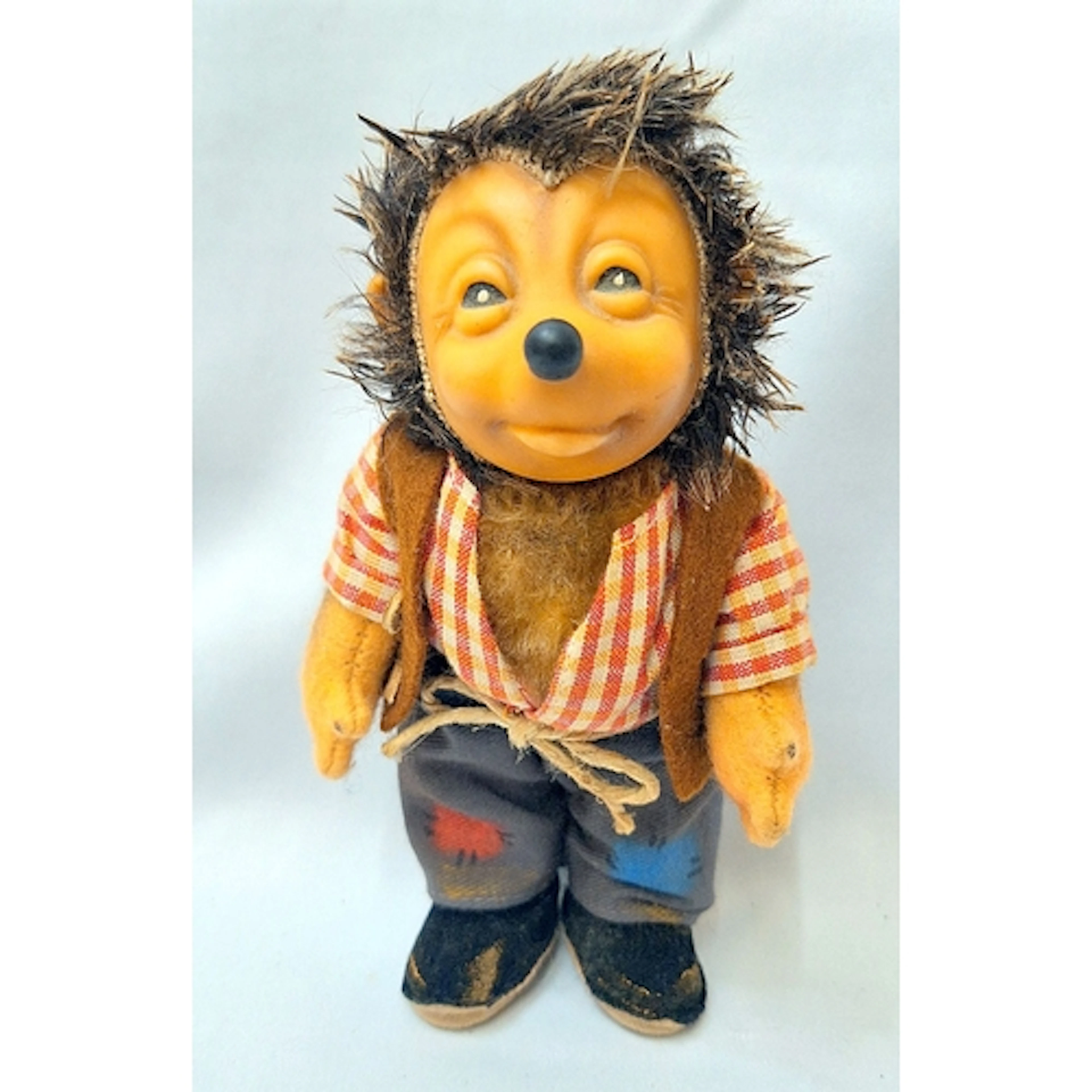 1960s Steiff Mecki Hedgehog approx. 17cm L