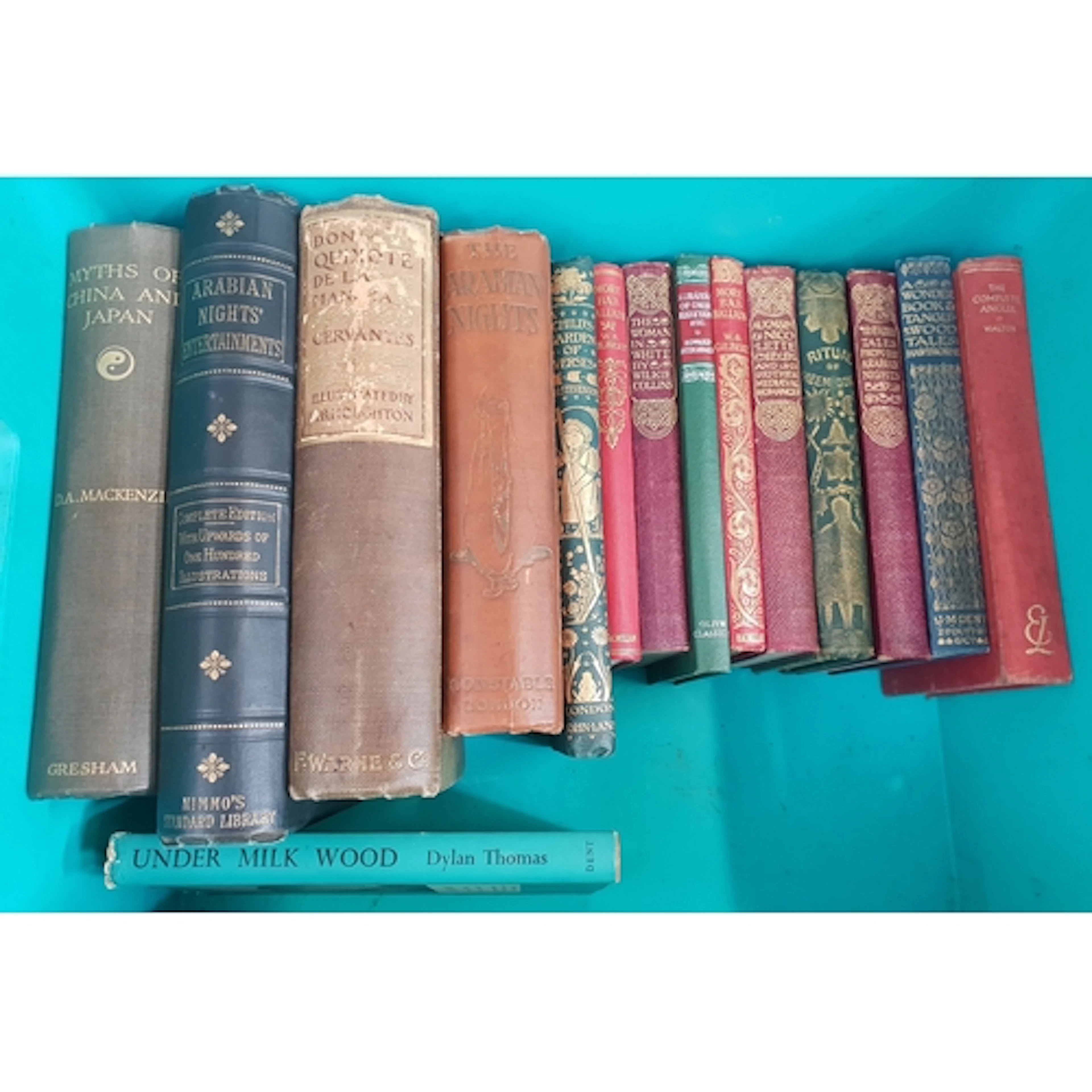 SELECTION OF FIFTEEN ANTIQUE AND VINTAGE NON-FICTION BOOKS c...