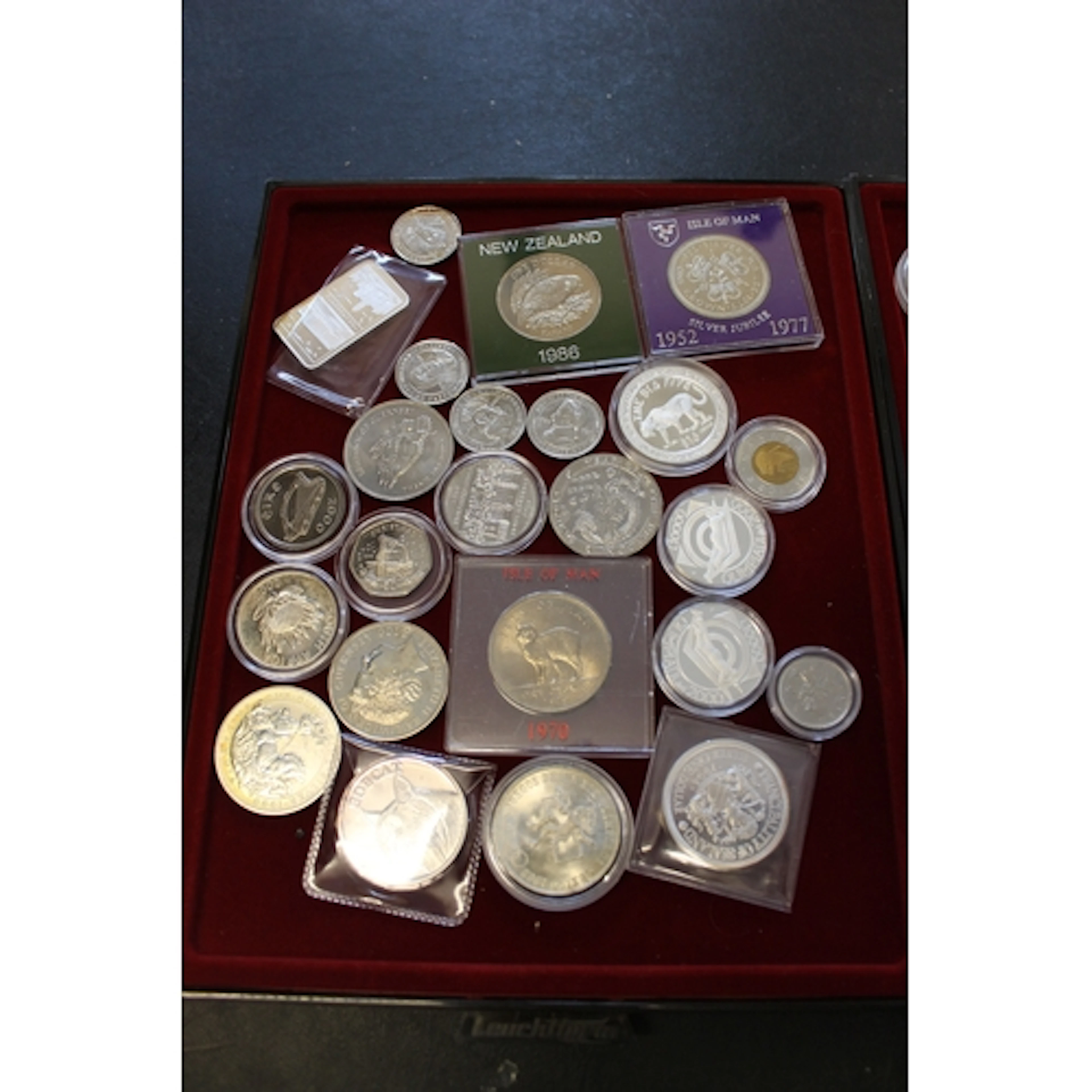 Collection with silver proofs FDC with Canada 1990 $20, New ...