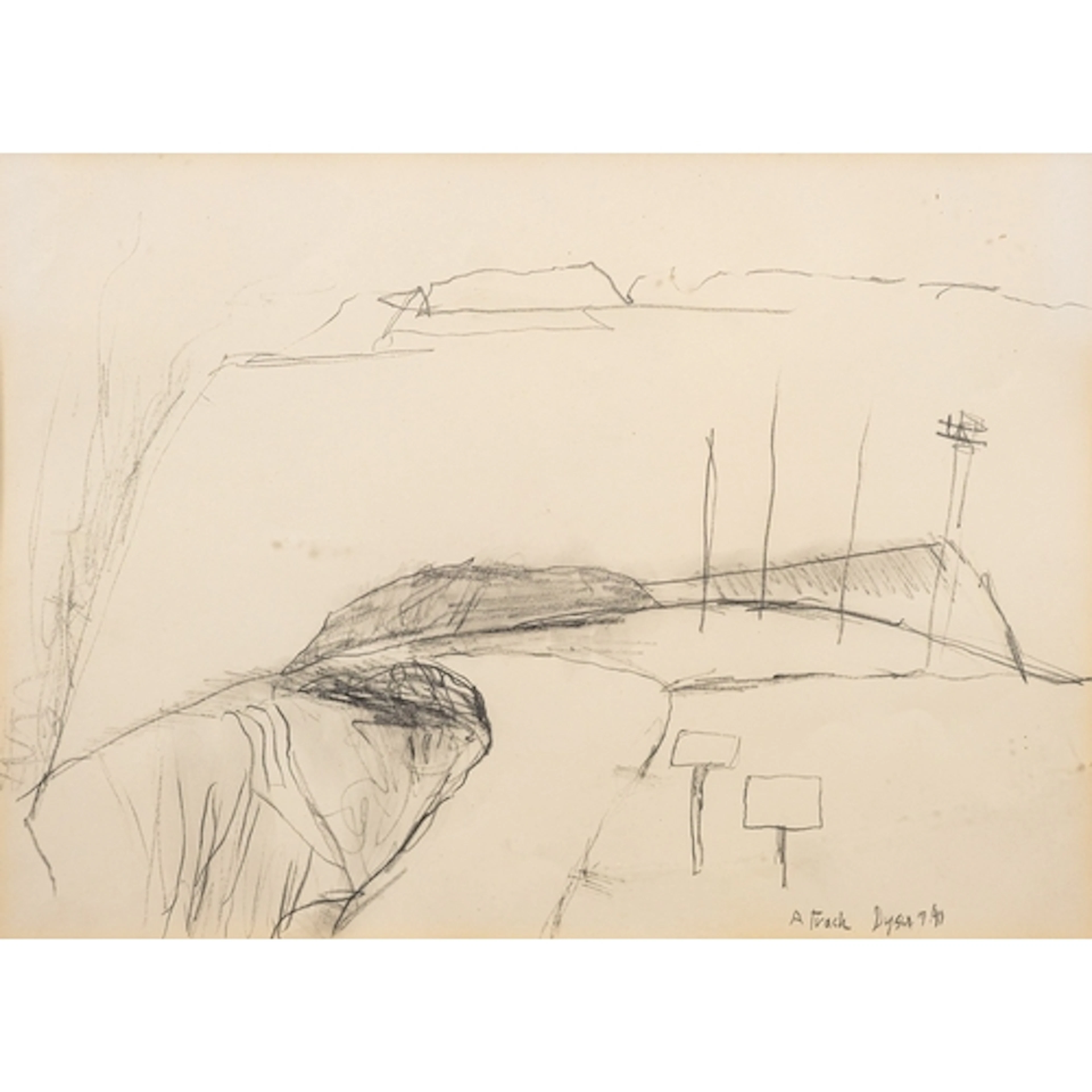 Julian Dyson (British, 1936-2005) - 'Wheal Martyn' study of ...