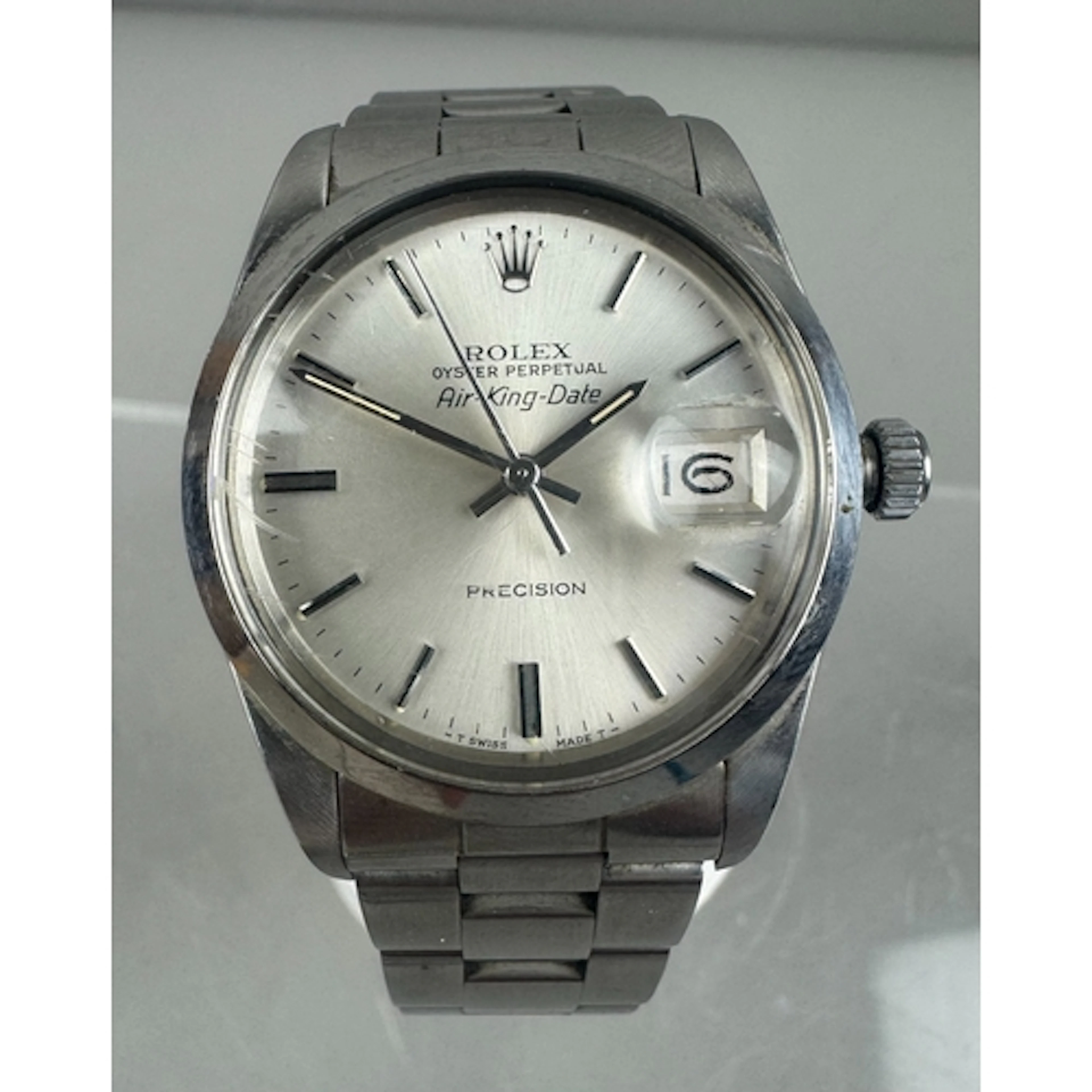 Watches: a gentleman's Rolex Oyster Perpetual Air King Date ...