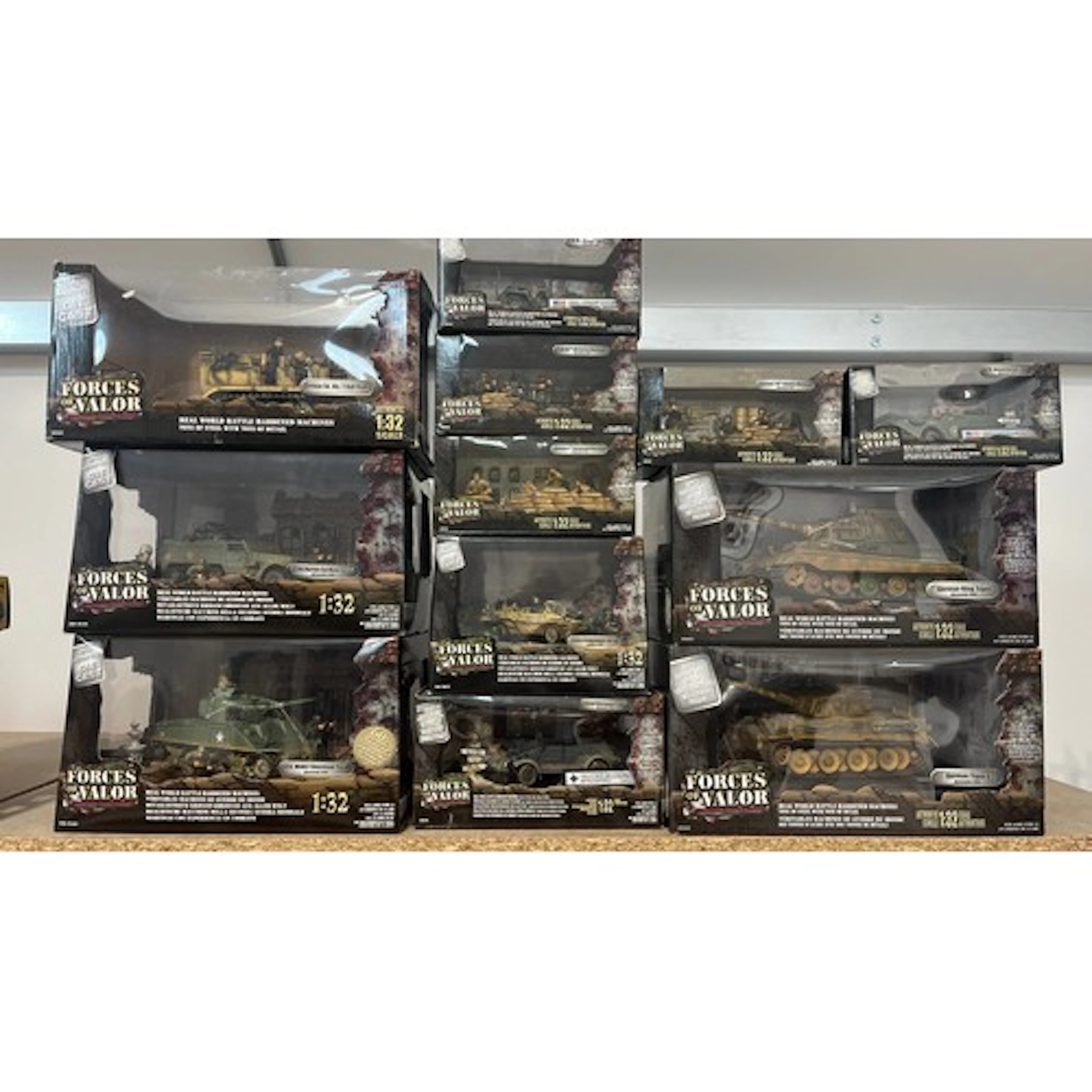 Twelve Unimax Toys Ltd Forced of Valour Combat Proven Machin...