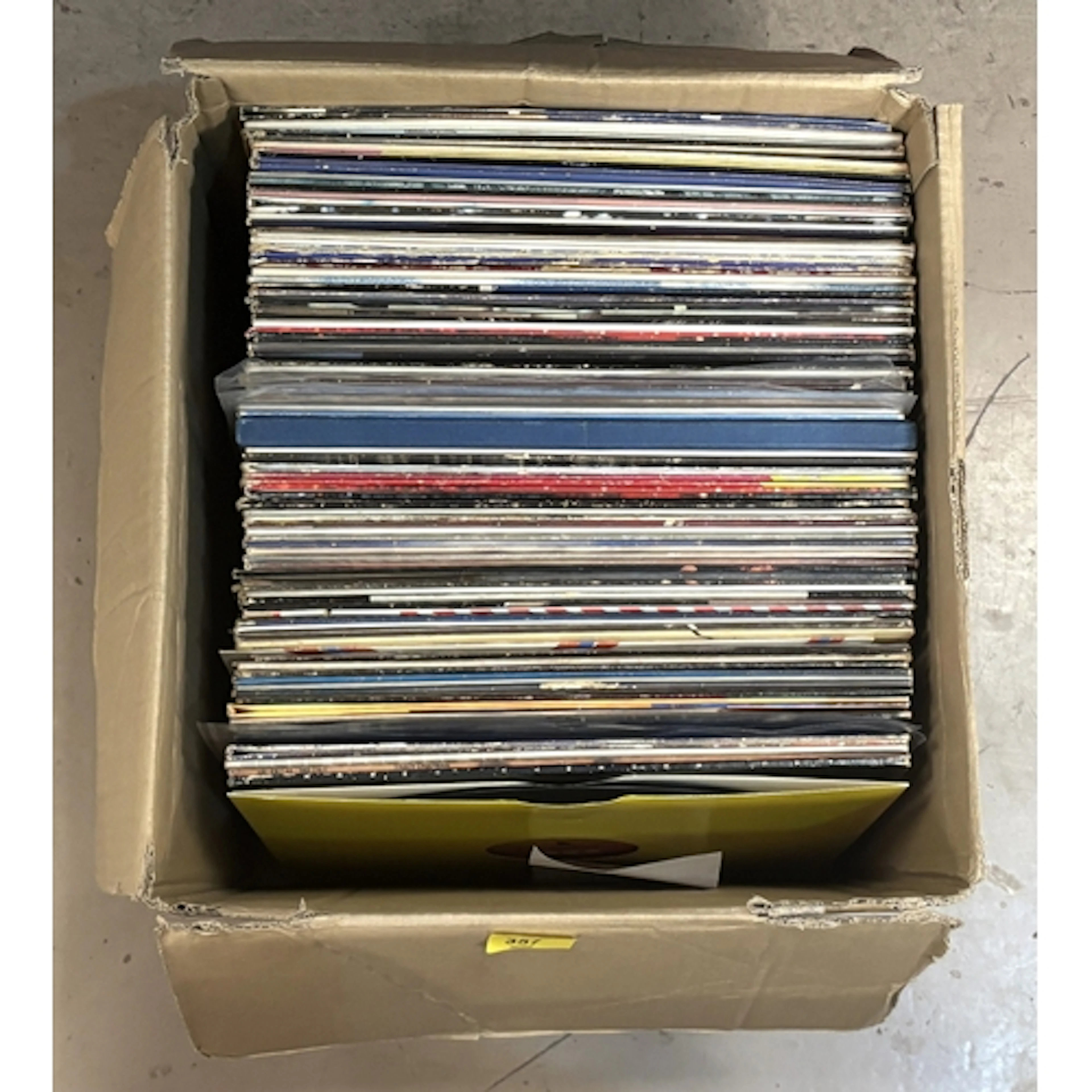 A collection of approx. 80 Vinyl Records, 1980s a large coll...