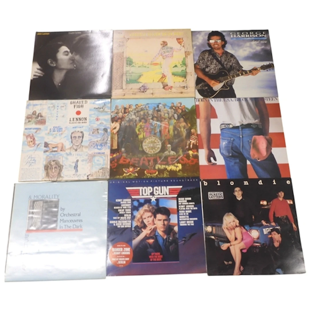 ROCK/POP/EASY/CLASSICAL - Two boxes of Vinyl LP Records...