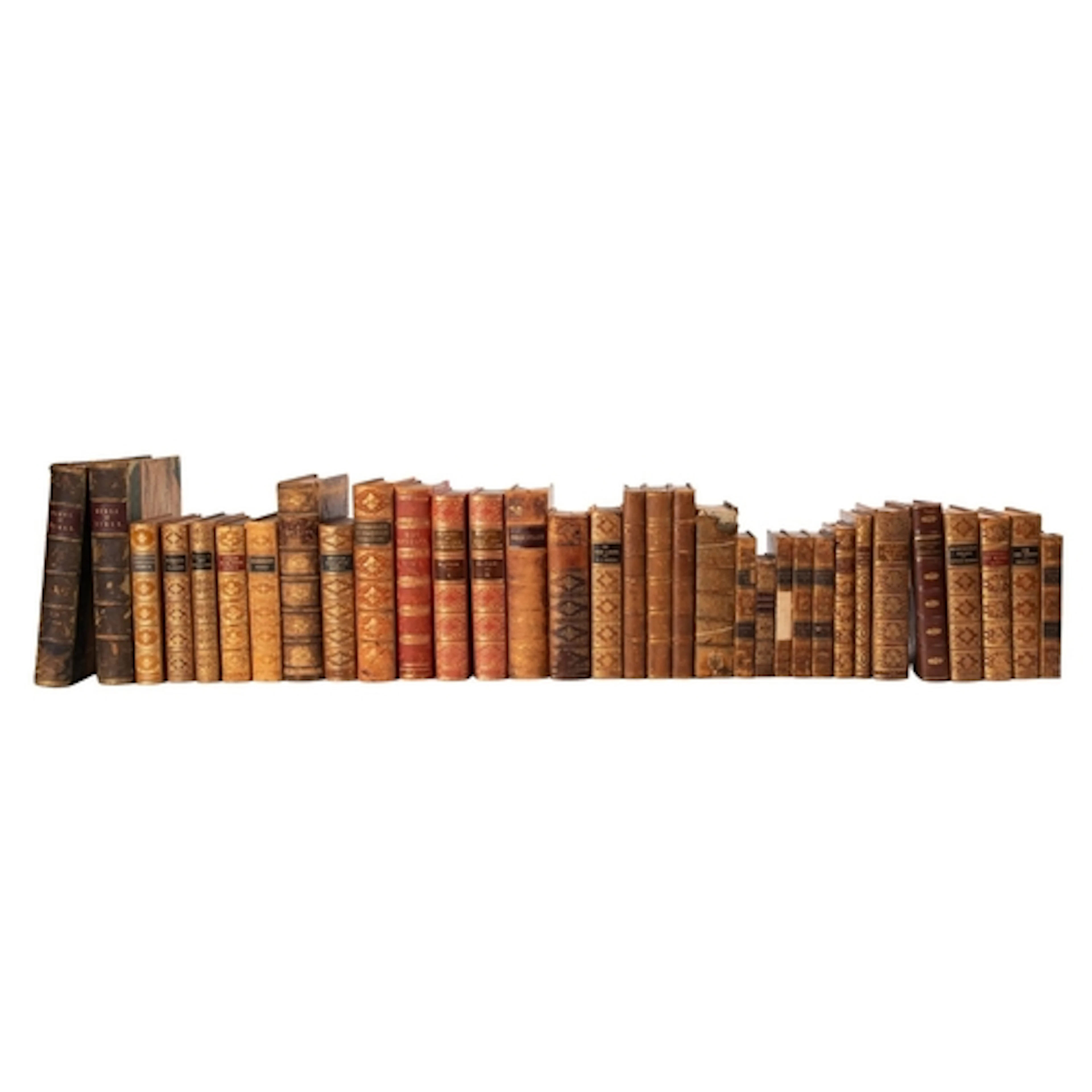 BINDINGS. A group of 33 vols., C19th to early C20th, primari...