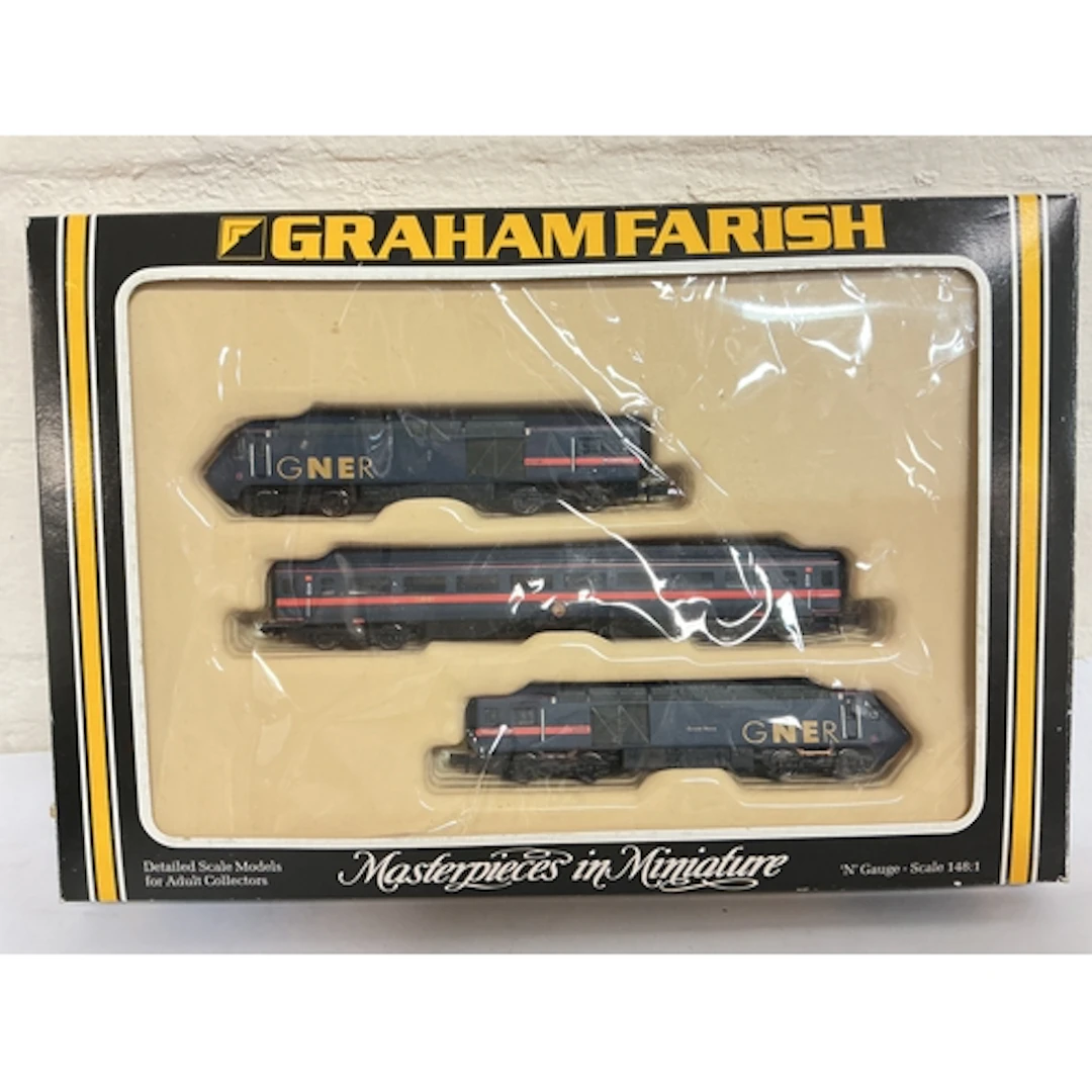 A Boxed Grahamfarish N Gauge 3-Car British Rail Class 43 HST...