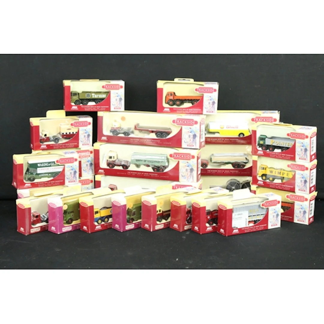 24 Boxed Lledo Collectibles Trackside diecast models, all di...