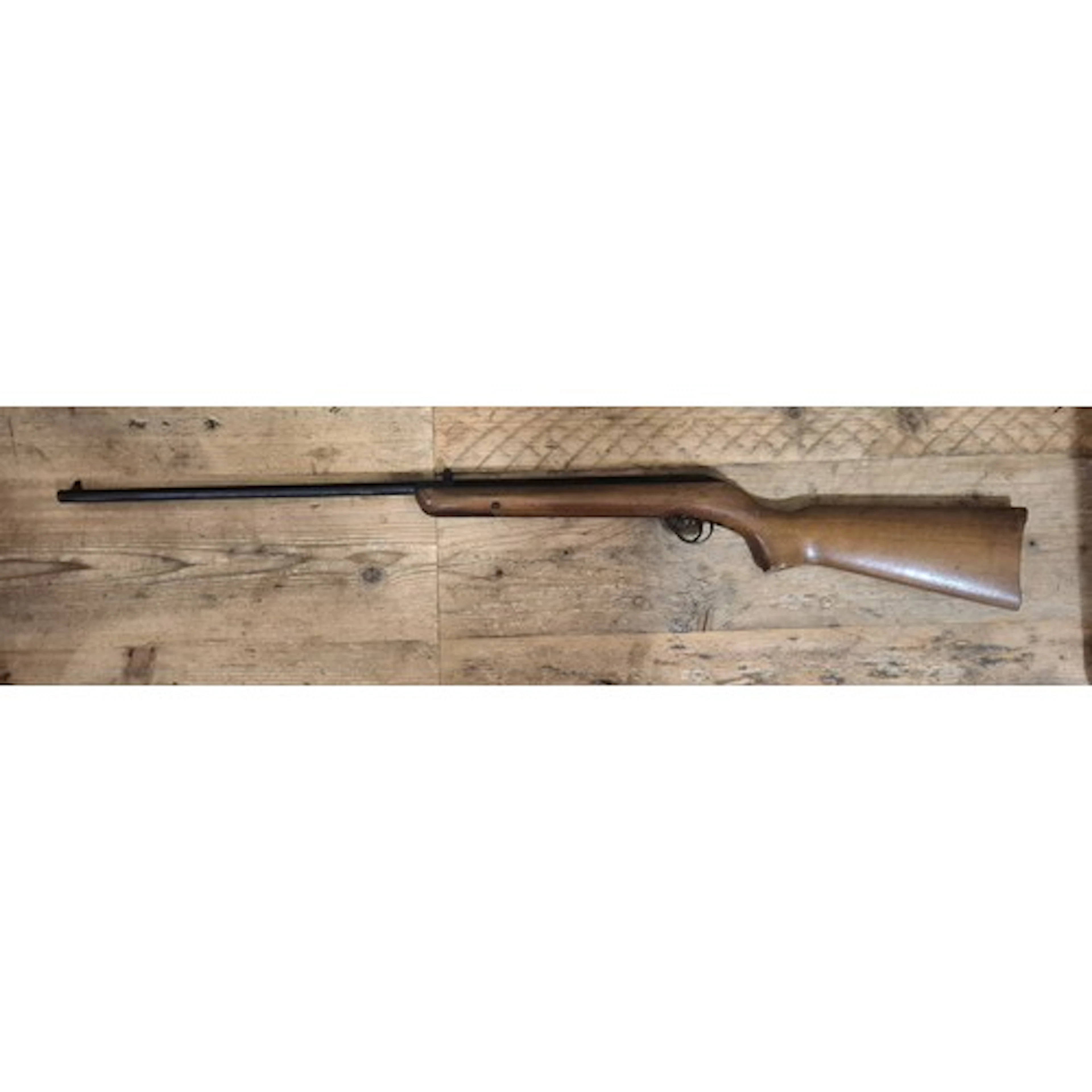 A B.S.A. cadet-major break barrel .177 calibre air rifle, se...