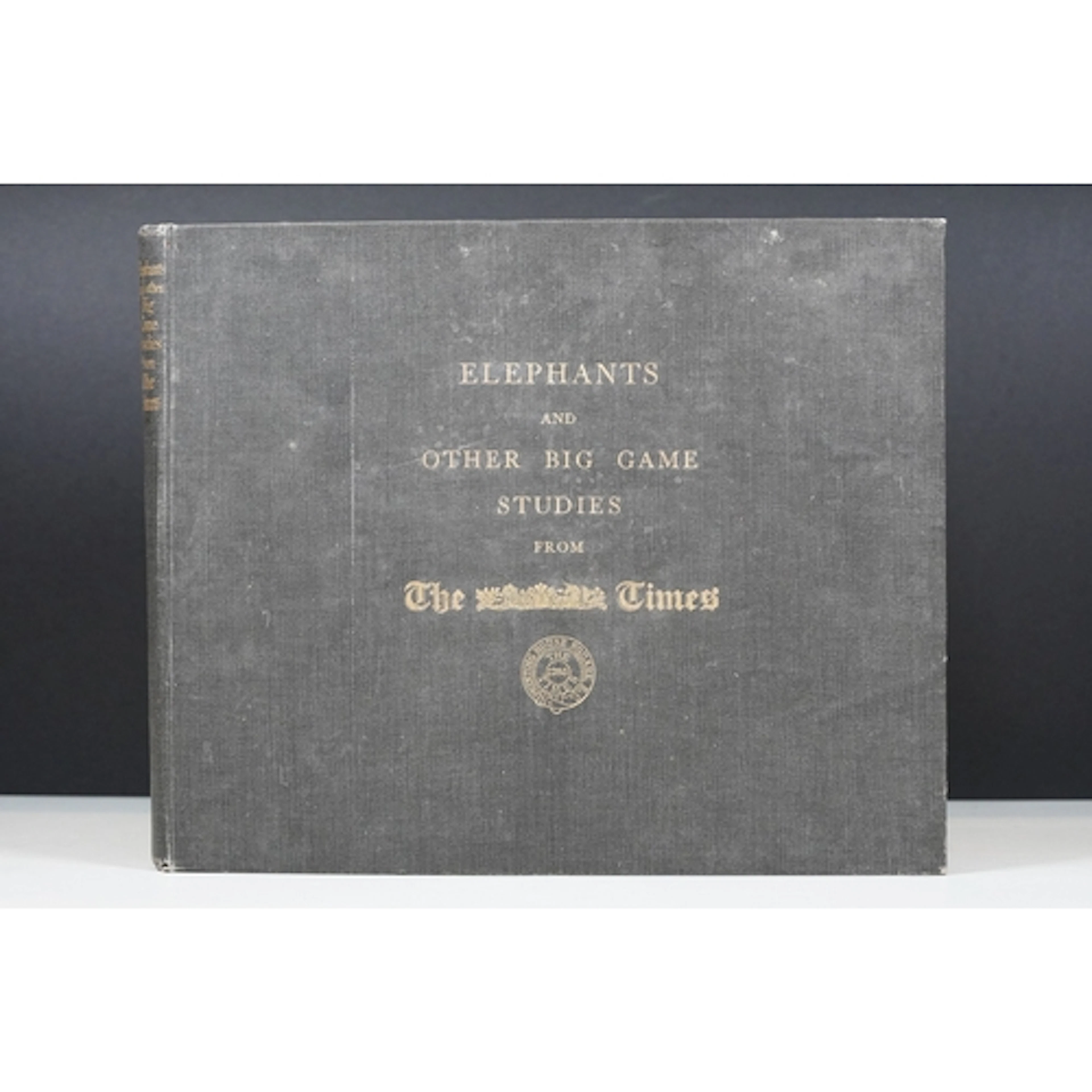 Elephants and Other Big Game Studies from The Times, 1930, f...