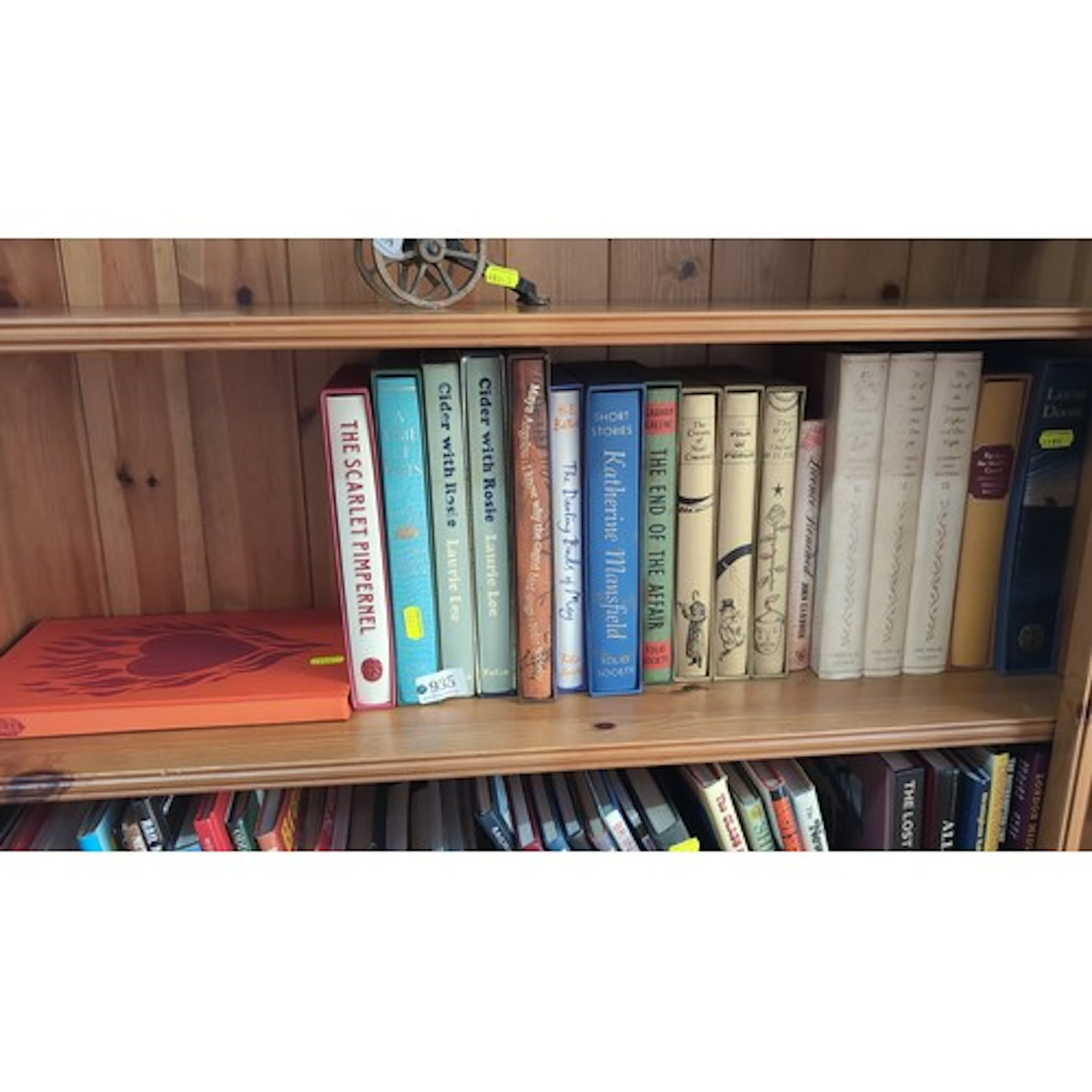 A group of Folio Society cloth-bound books, including titles...