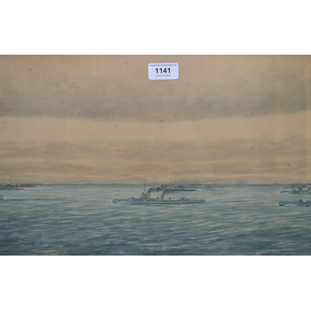 Philip Thomson Gilchrist, early 20th Century watercolour, ' ...