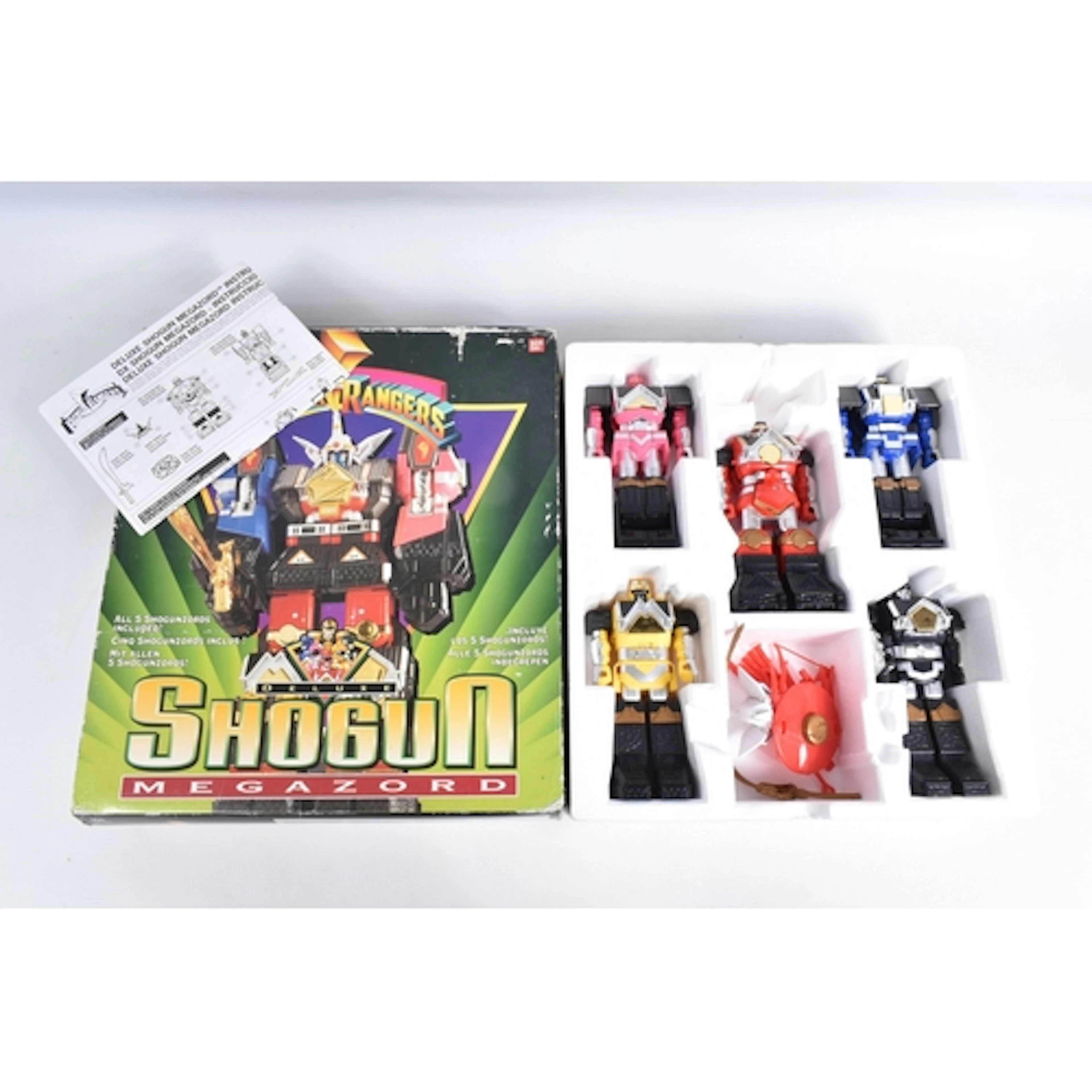 A BOXED BANDAI POWER RANGERS DELUXE SHOGUN MEGAZORD, numbere...