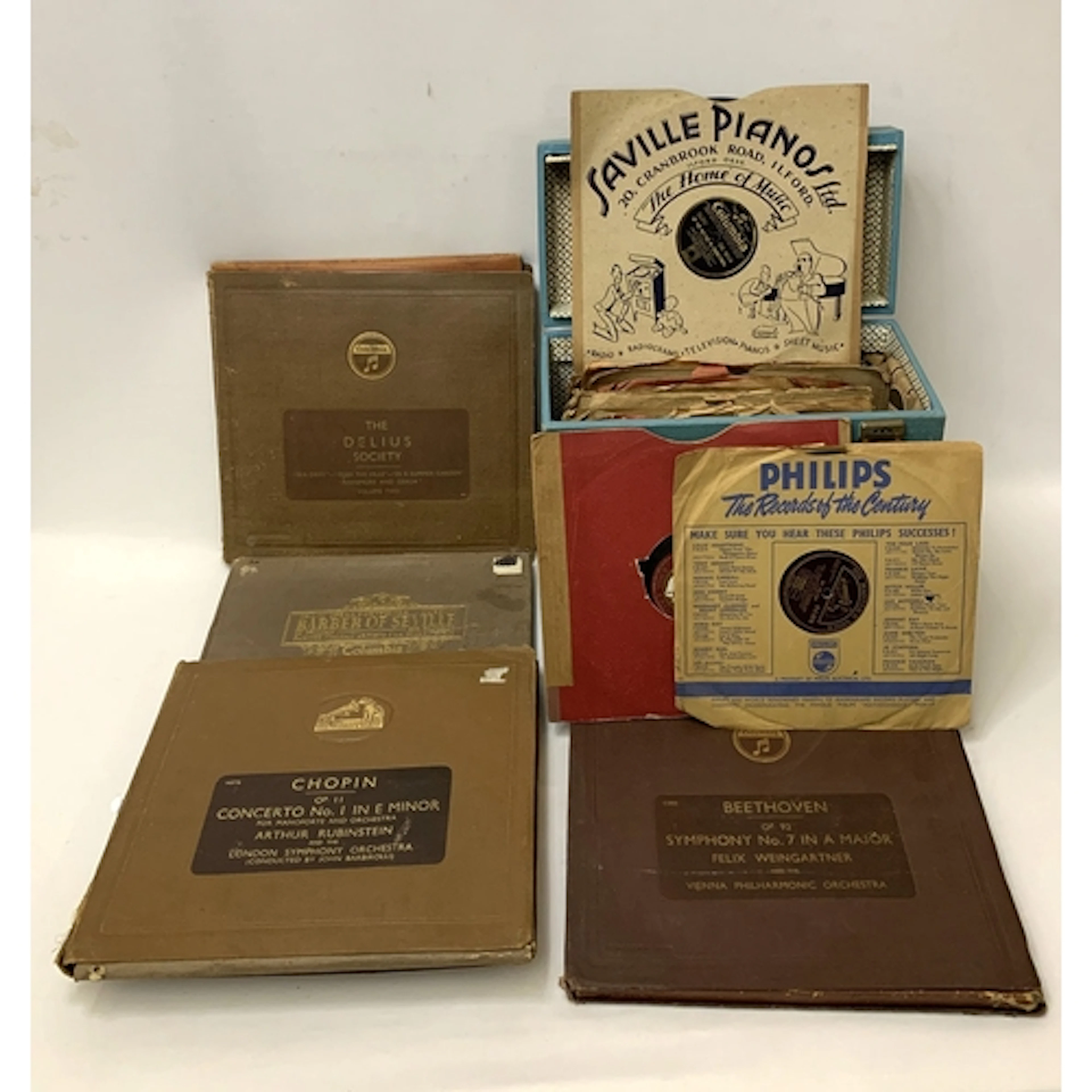 78 Records incl. Records of the Century, Columbia Records Ba...