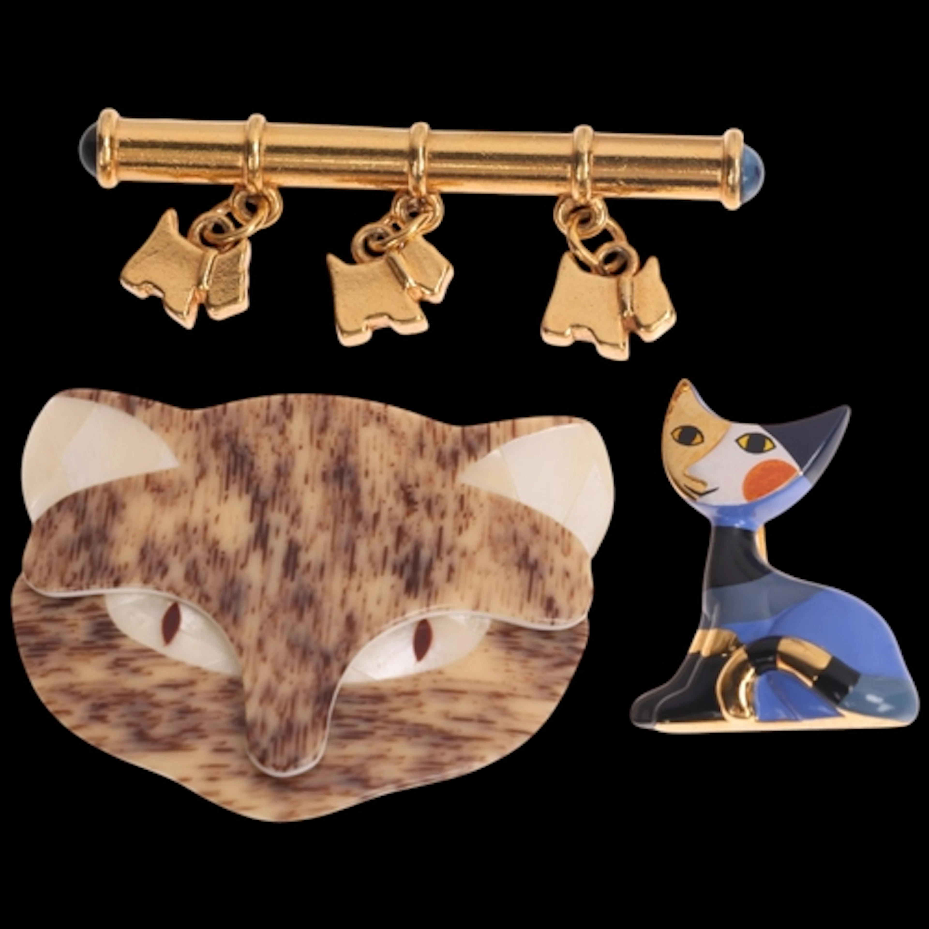 Various Vintage costume jewellery, including Rosina Wachtmei...