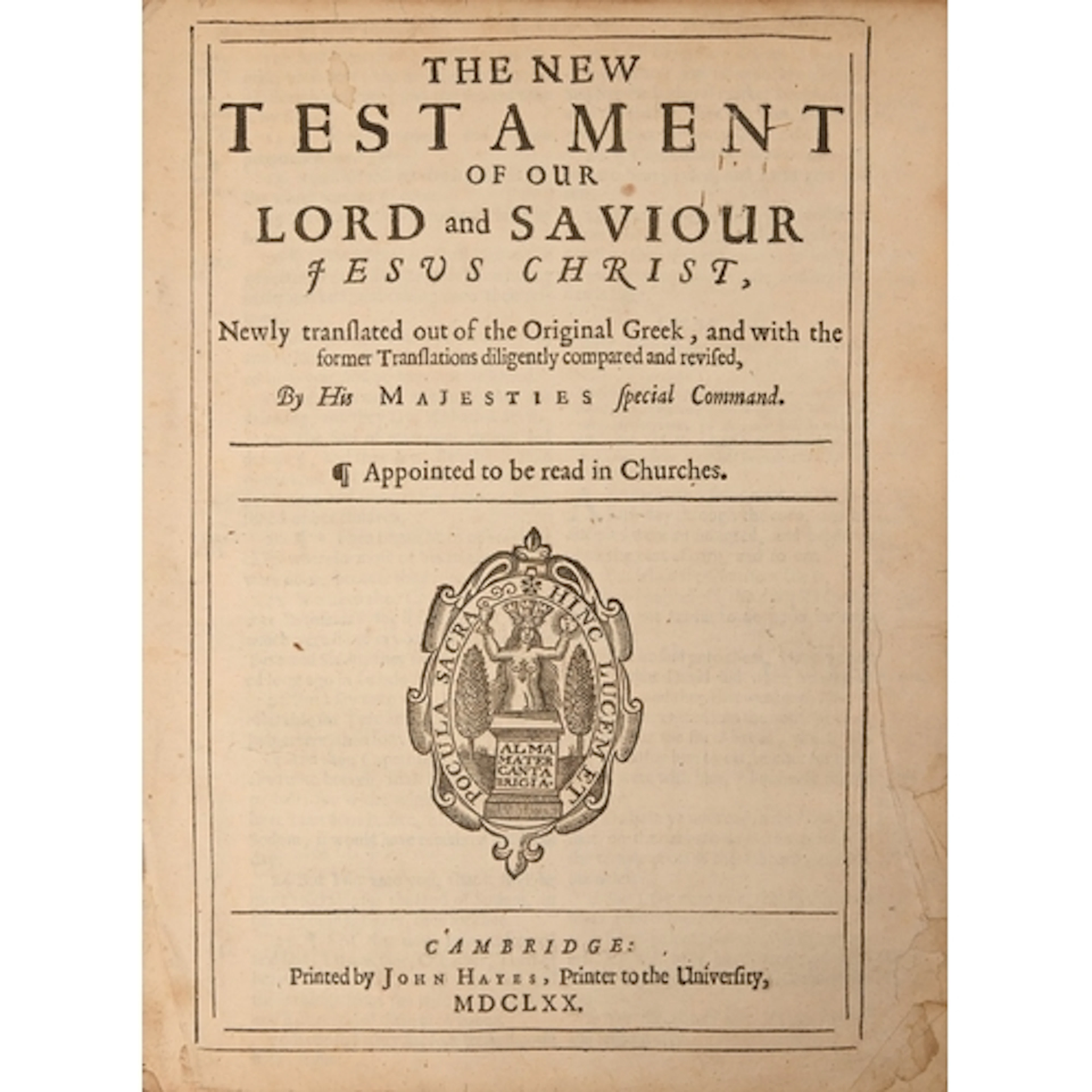 Bible, English. The Holy Bible, Containing the old Testament...