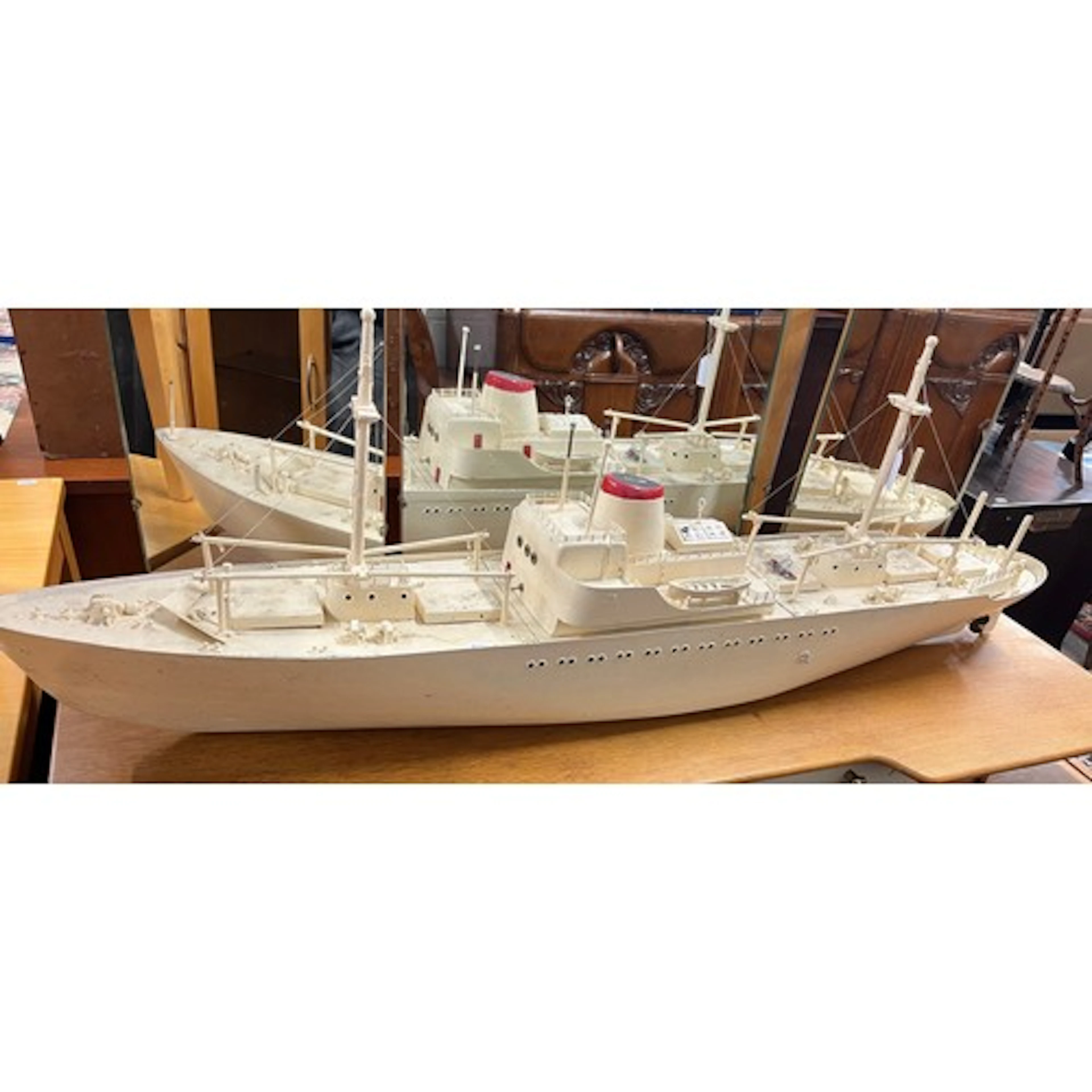 Model boat.