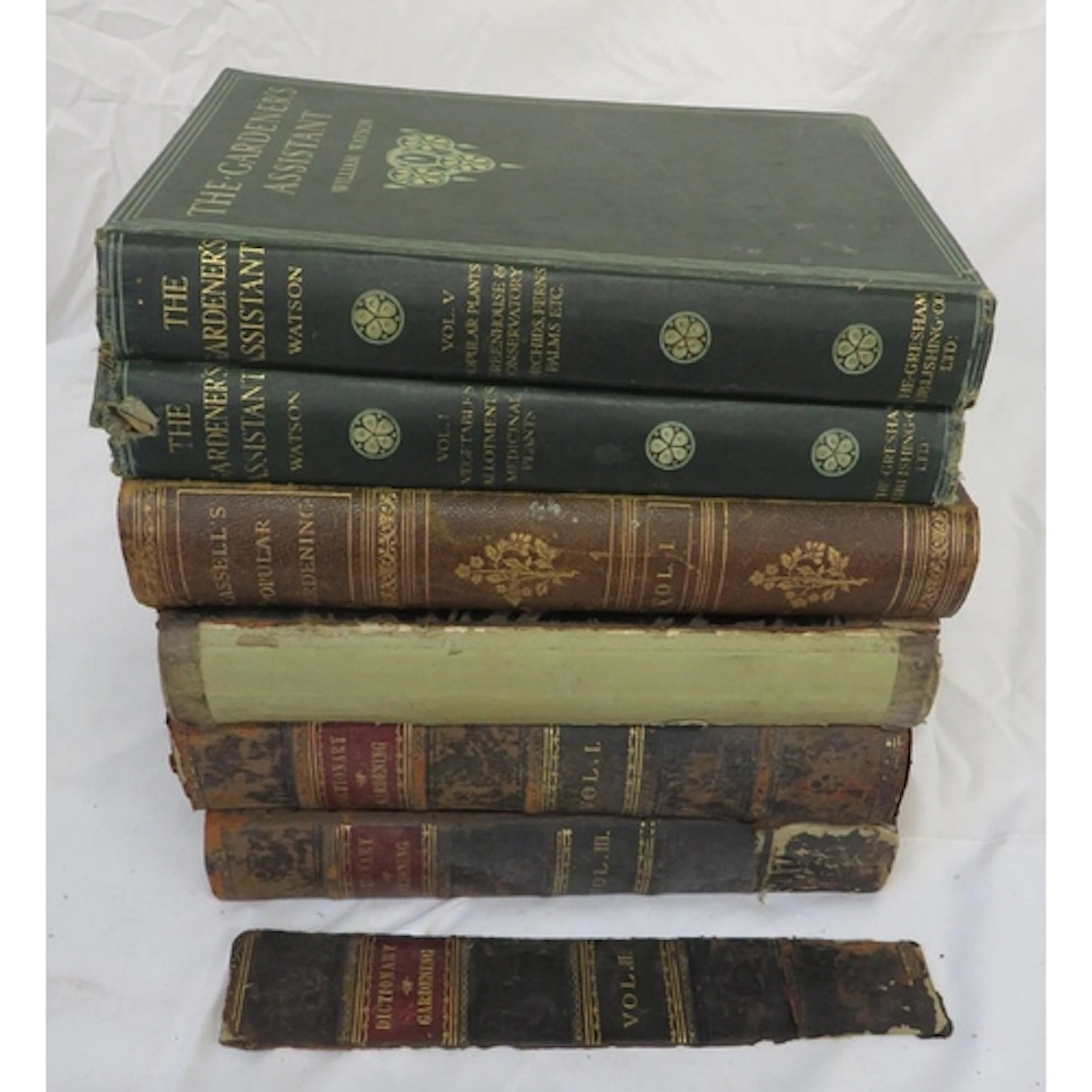 Books: The Illustrated Dictionary of Gardening Vol. I, Vol. ...