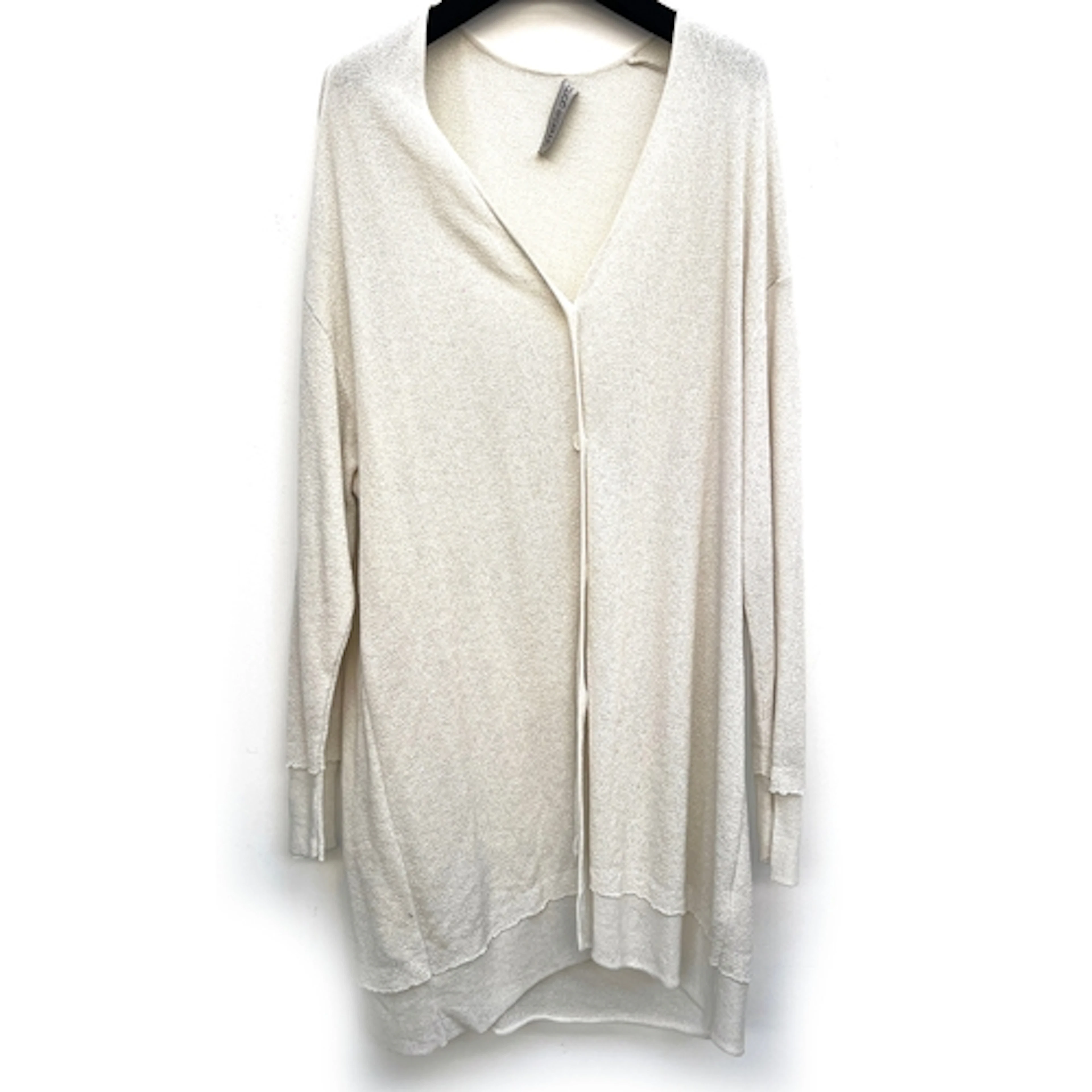 An Annette Goertz white wool blend cardigan and matching ski...
