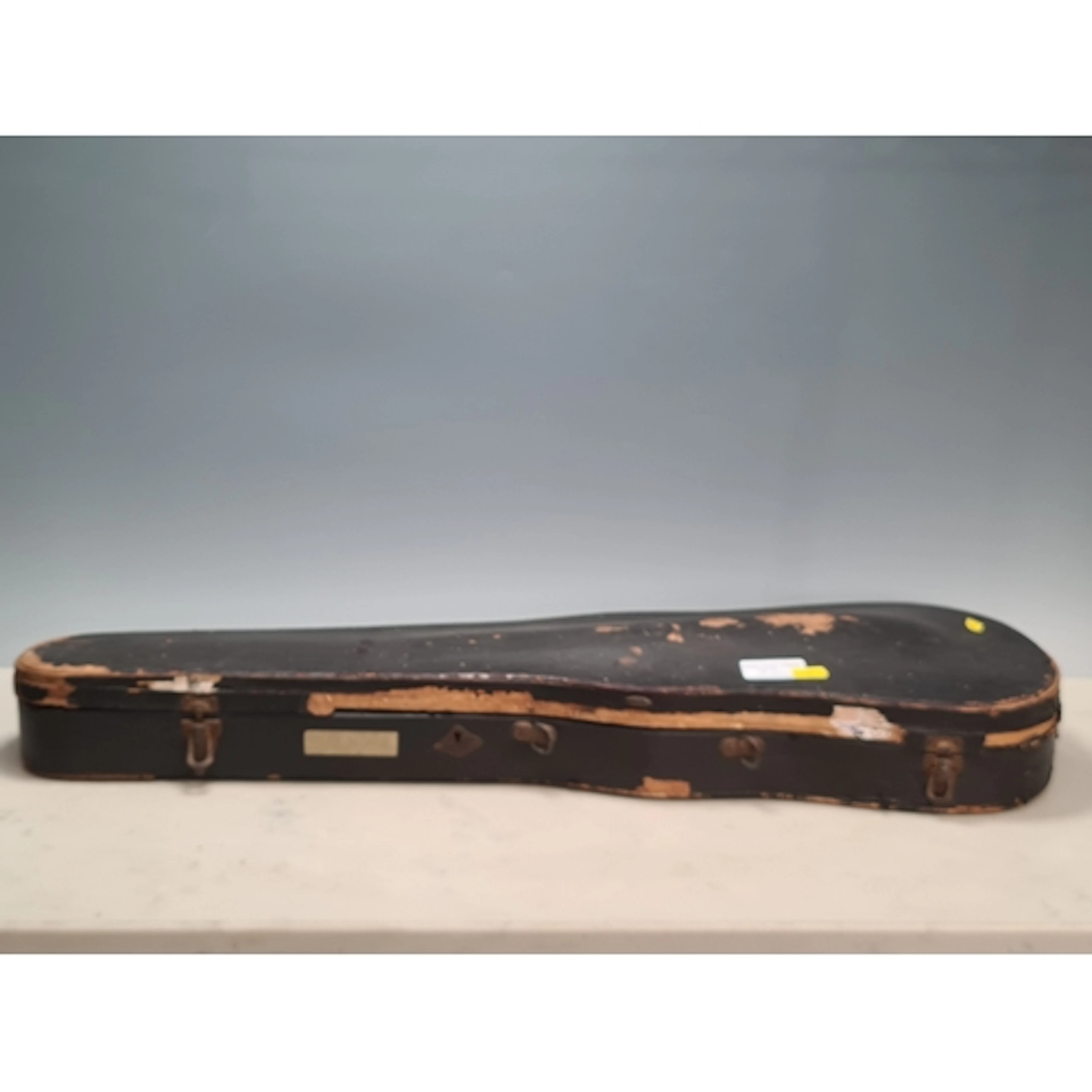 A full size Violin with double perfling, in case (R10)
