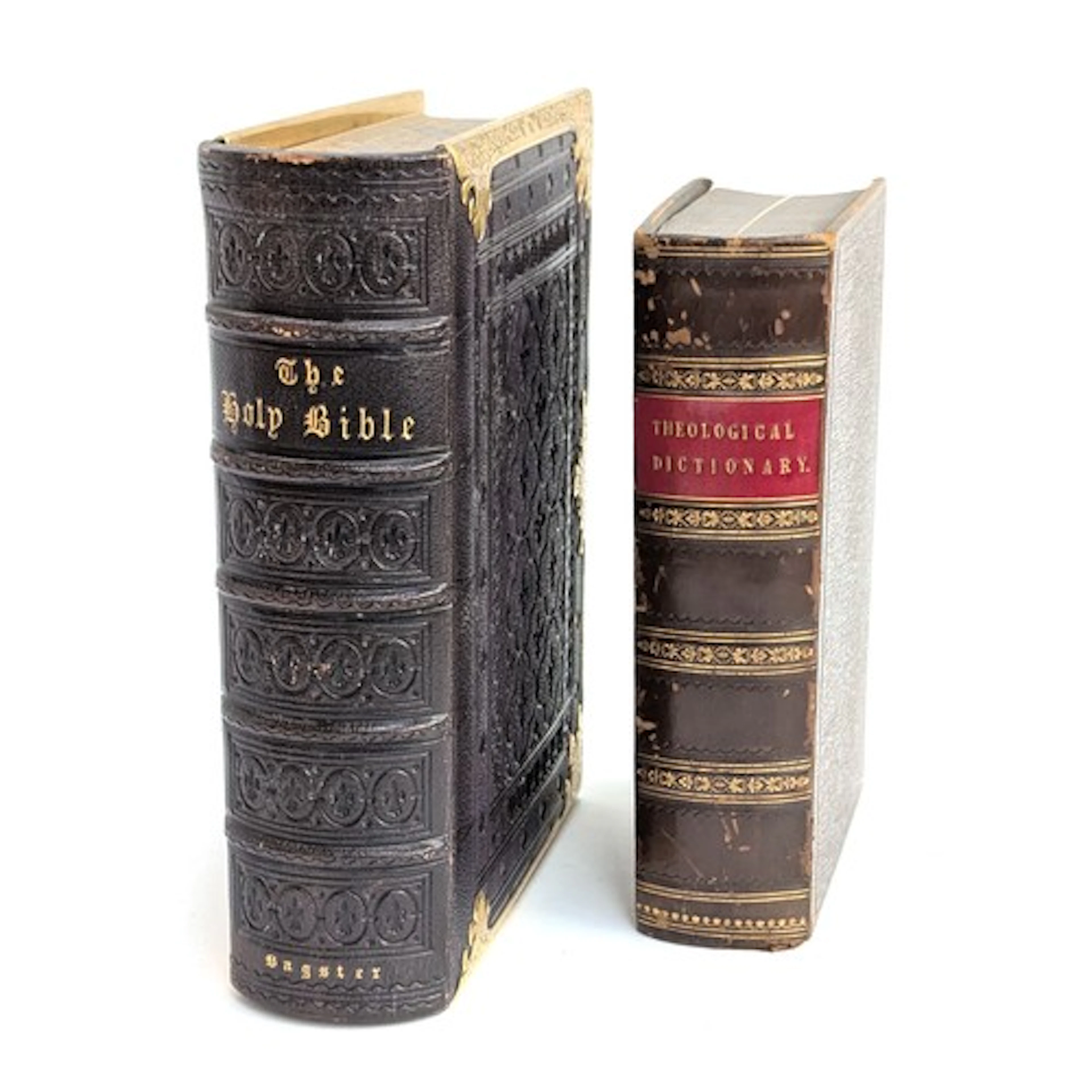 VICTORIAN BIBLE. A superbly preserved and beautifully decora...