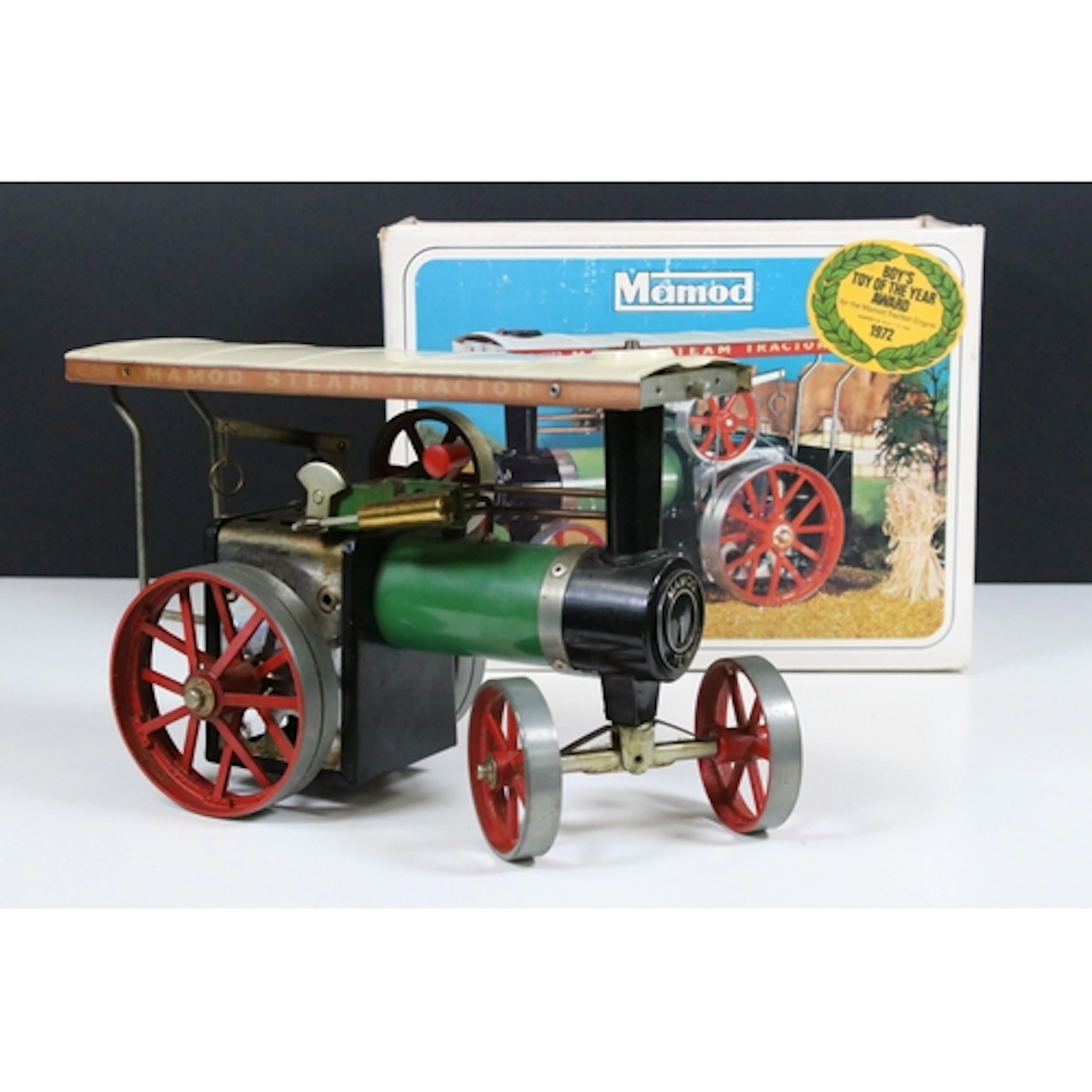 Steam Engine - Boxed Mamod TE1A Traction Engine Steam Engine...