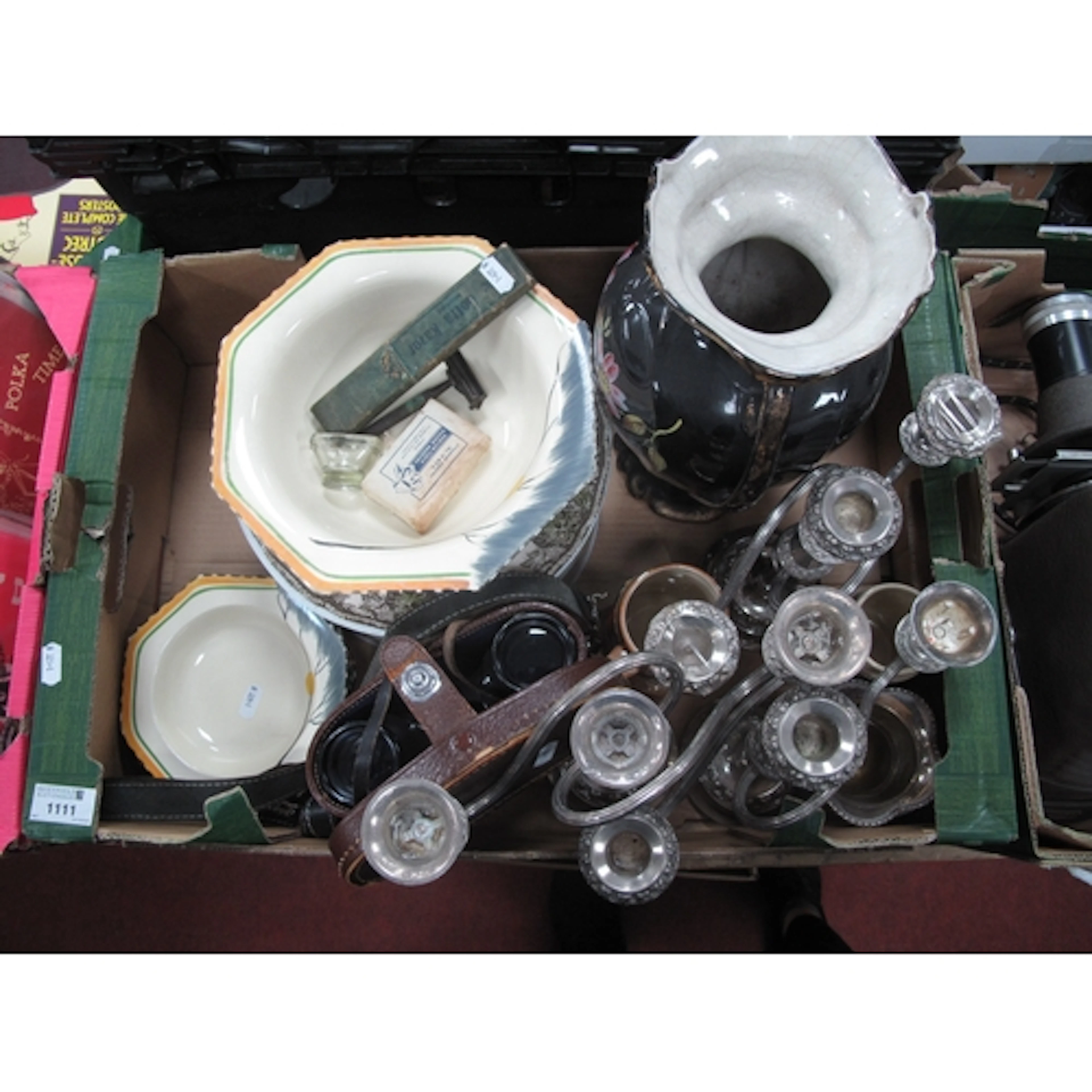 Mixed collectibles, to include Burleigh Ware “Zenith Dawn” p...
