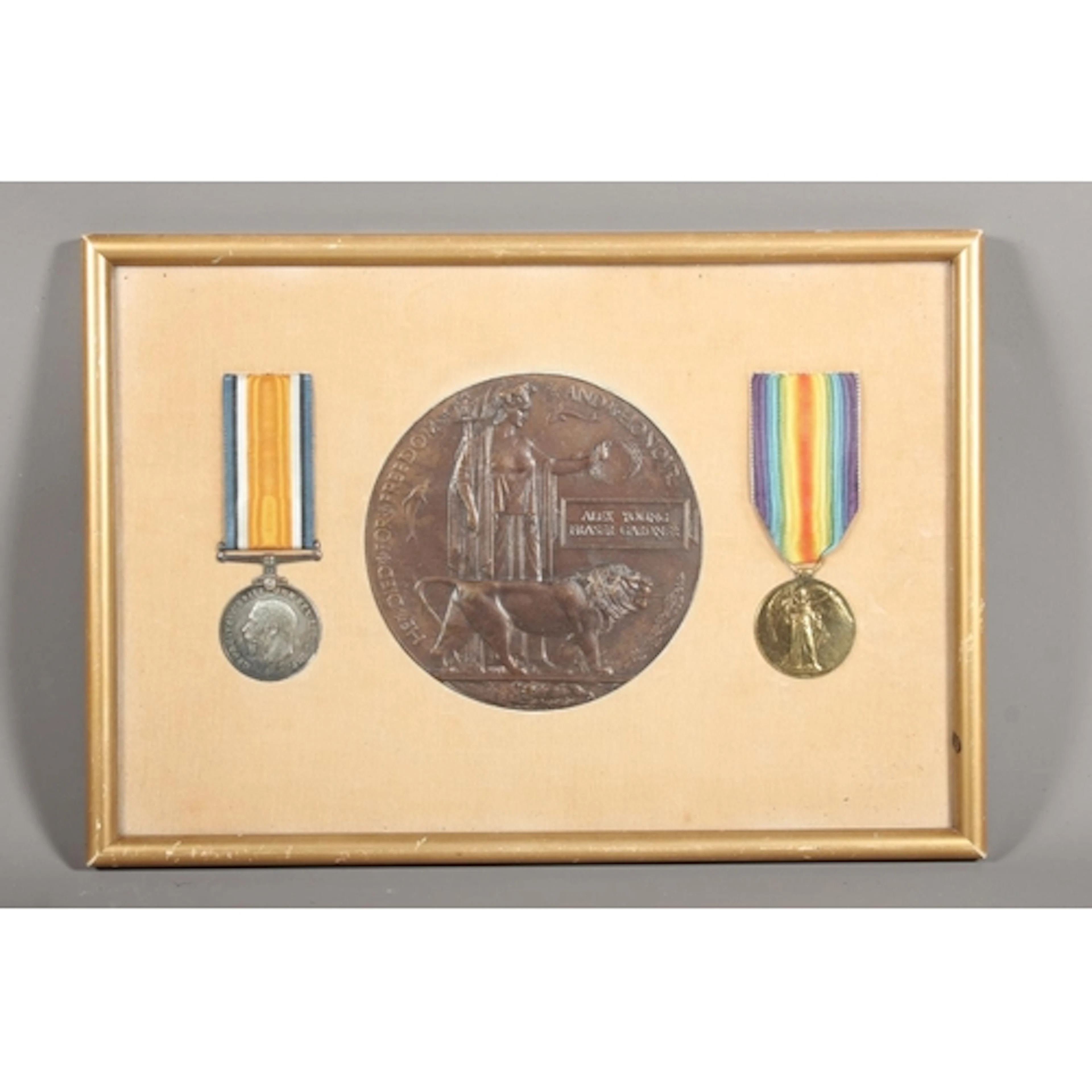 Medals of Lieutenant Alex Young Fraser Gardner of the Army S...