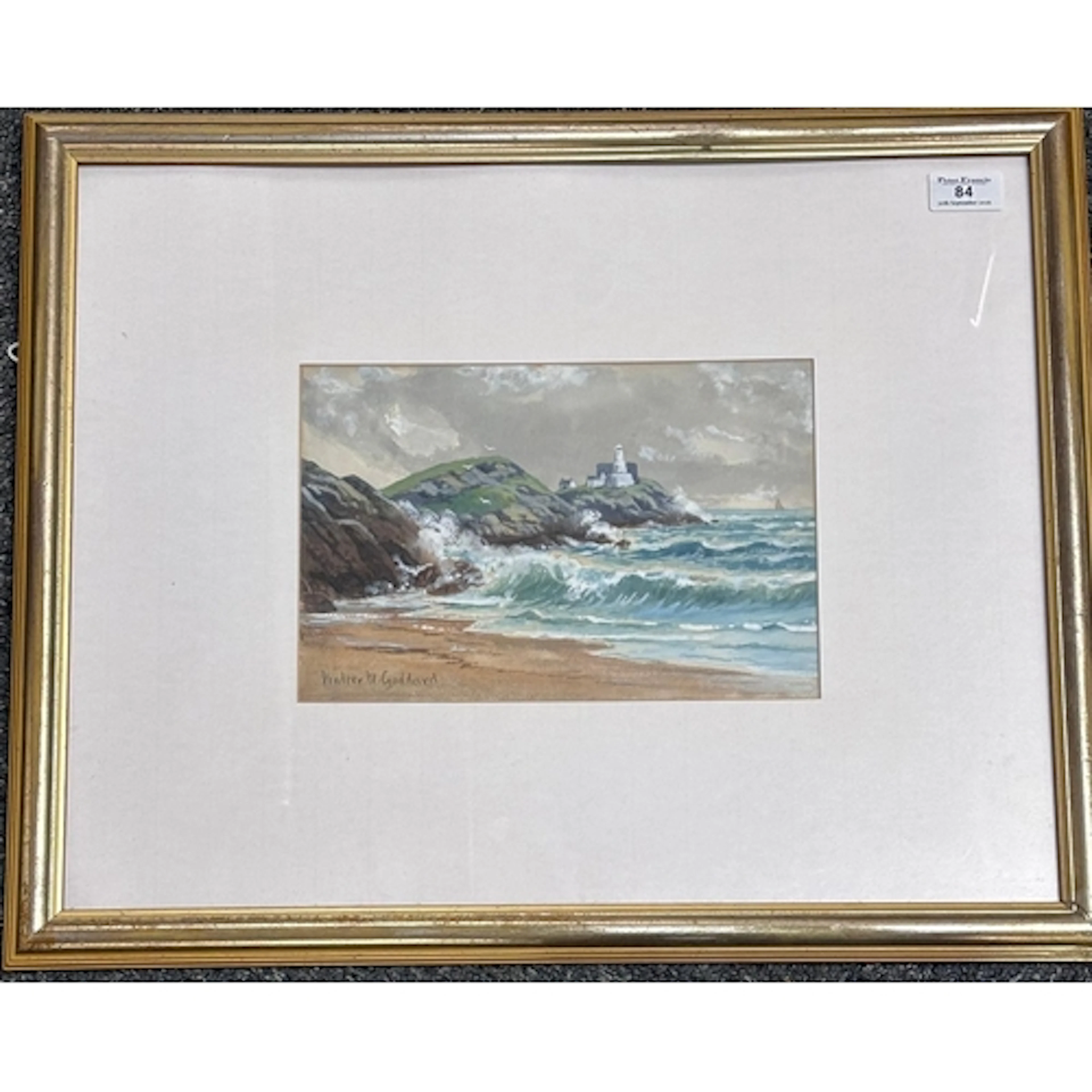 Walter Goddard (British, early 20th century), Mumbles Lighth...